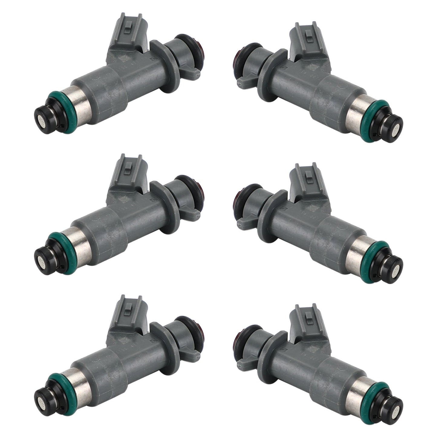 6PCS Fuel Injectors 16450R70A01 Fit Honda Accord Acura MDX Tl TSX 3.5L 3.7L