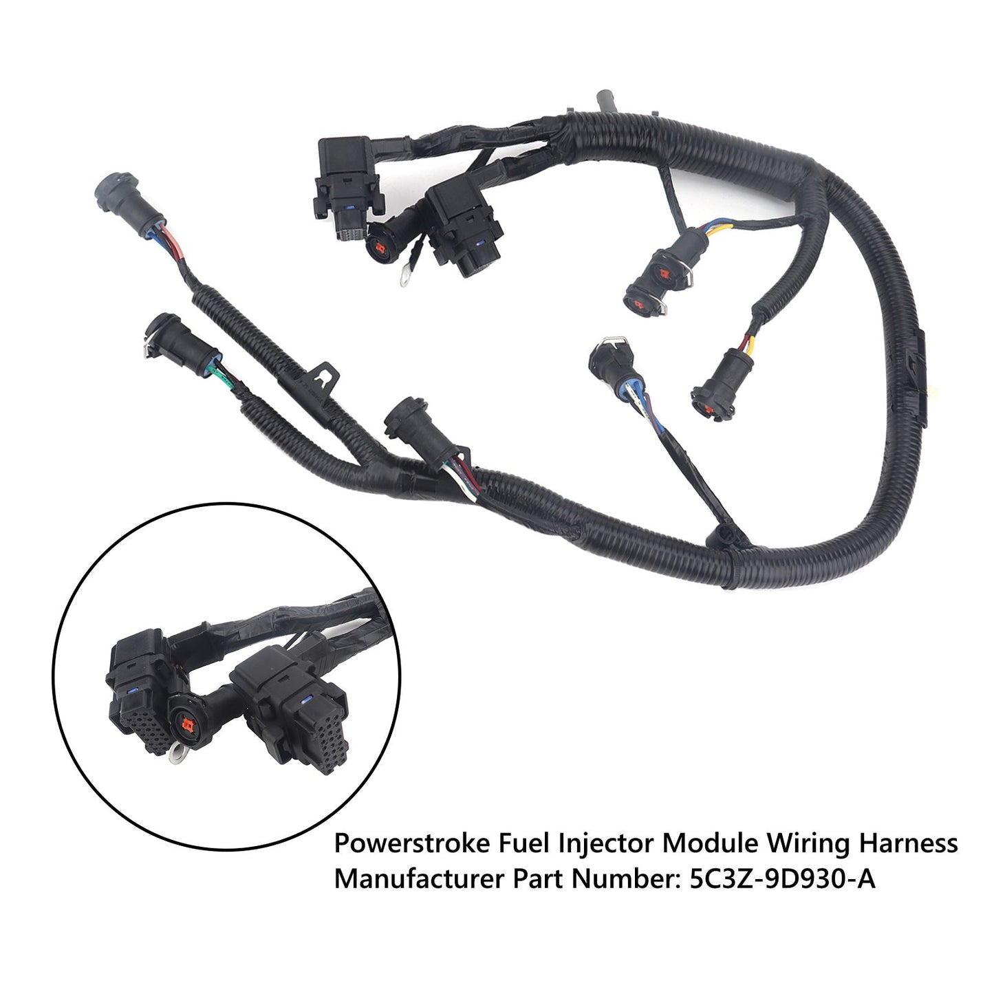 Faisceau de câbles du module d'injecteur de carburant Powerstroke FICM pour Ford F Super Duty 6.0L