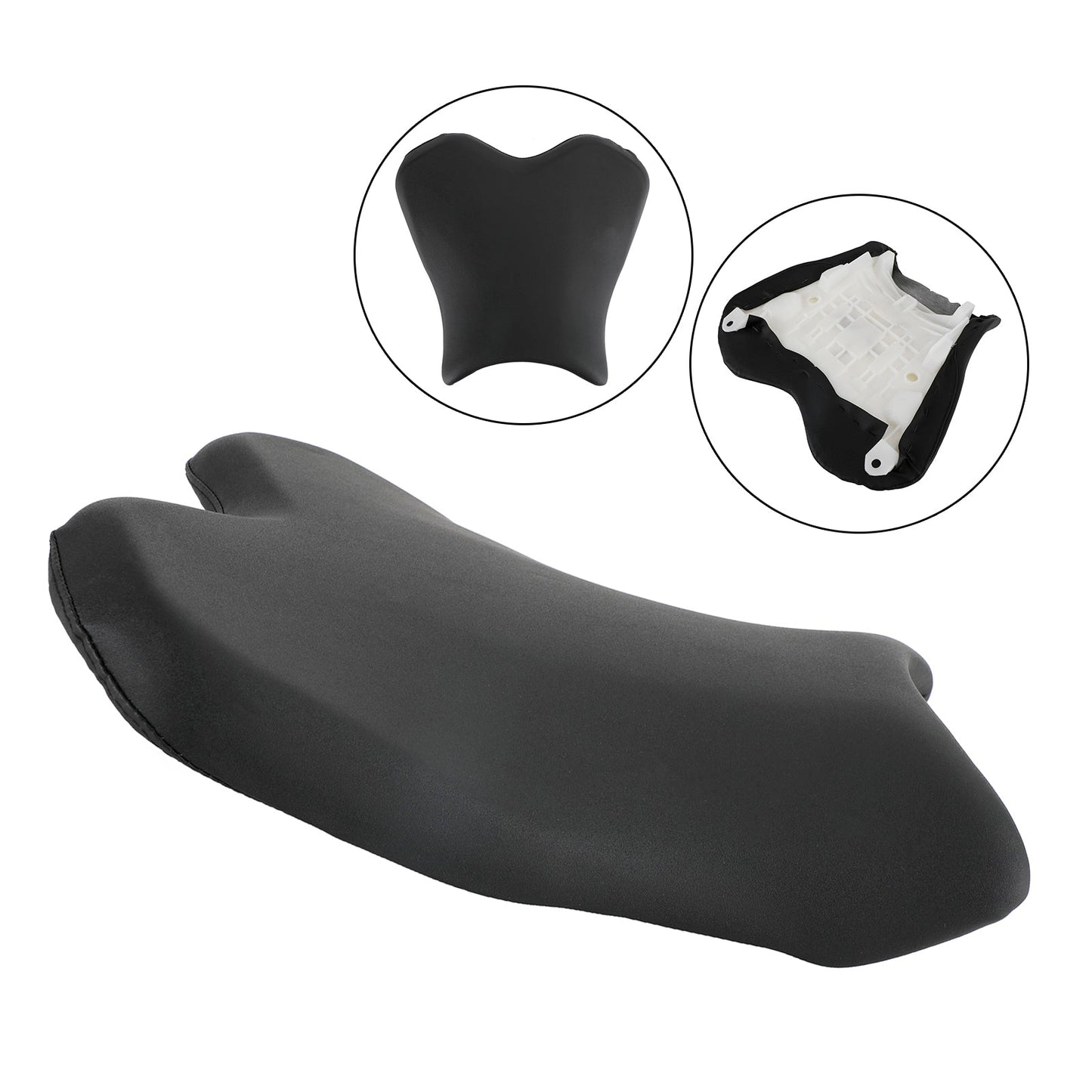 Coussin de siège passager avant et arrière pour Yamaha YZF-R1 YZF R1 15-19