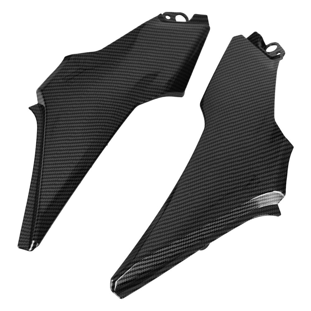 Housse de siège latérale en cuir verni pour Kawasaki Z900 2017-2019