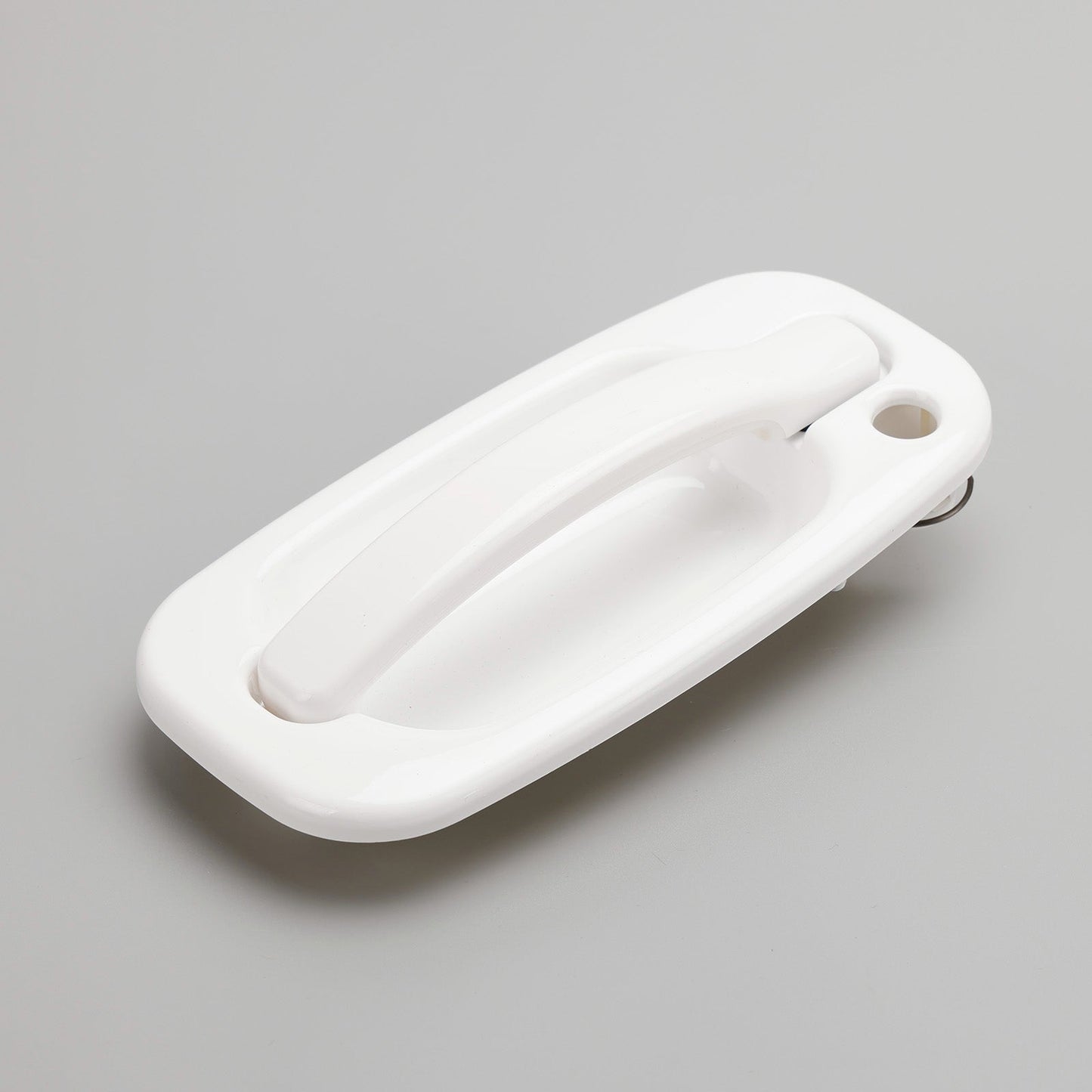 Ensemble de 4 poignées de porte extérieures peintes en blanc pour Chevy Silverado 1500/2500/3500 19356468 19356469