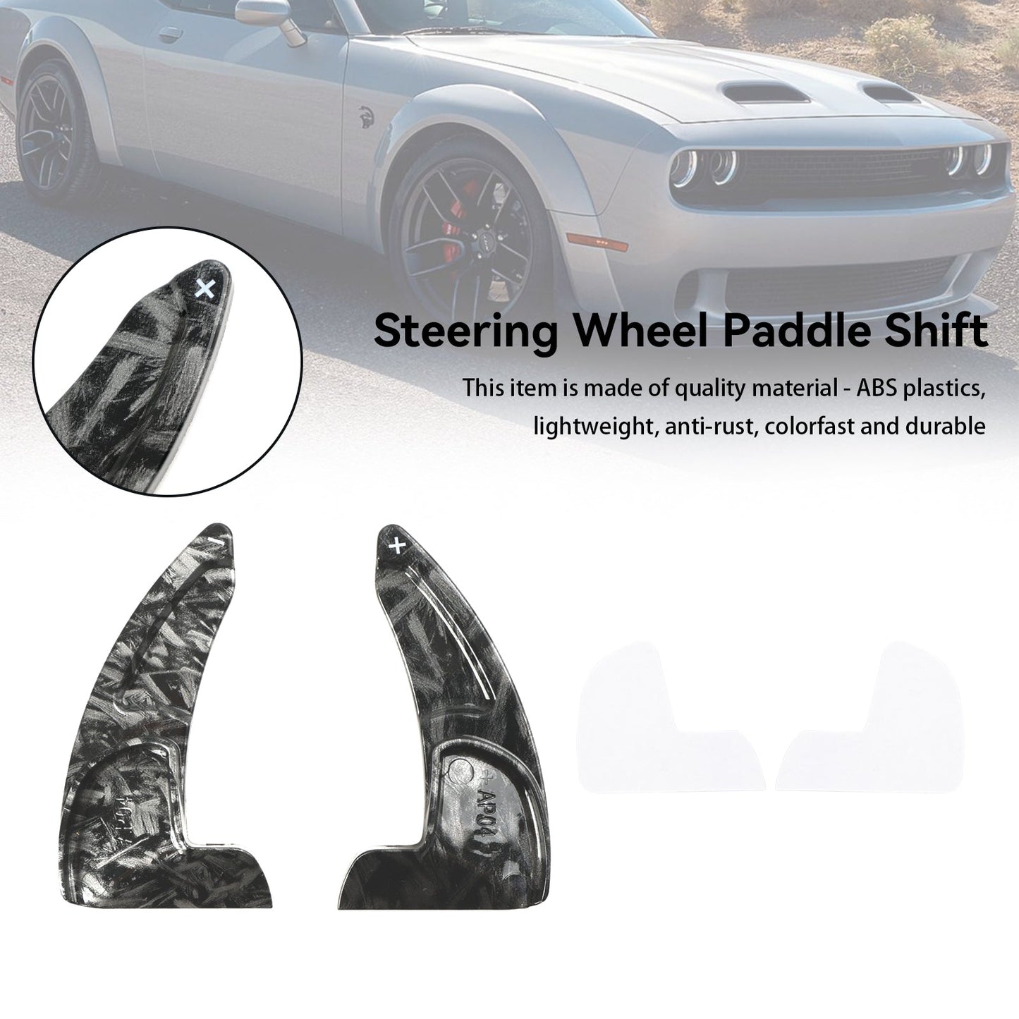 2014-2021 Dodge Durango Citadel Steering Wheel Shift Paddle Extension Shifter Trim