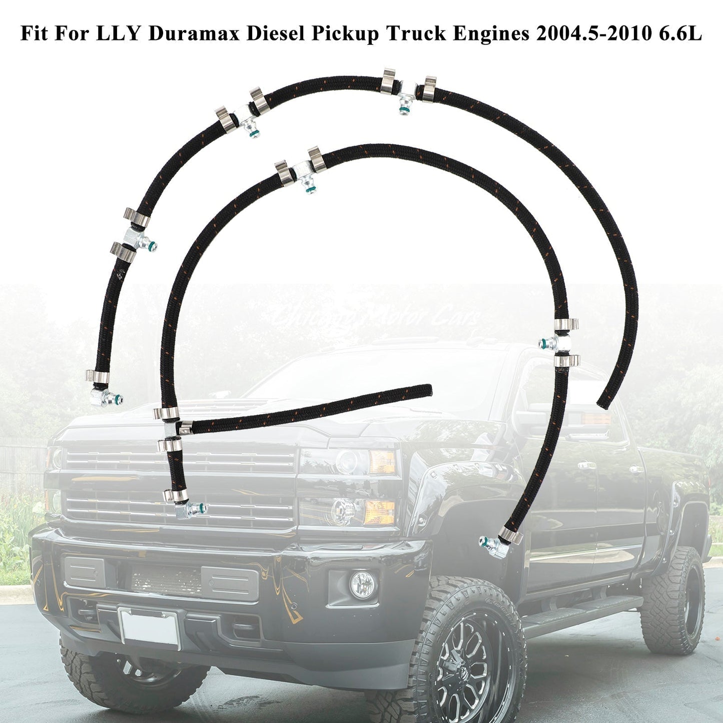 Fuel Injector Return Line Kit 97328733 0928400552 Fit Duramax 2004-2010 6.6L Diesel Truck Engines