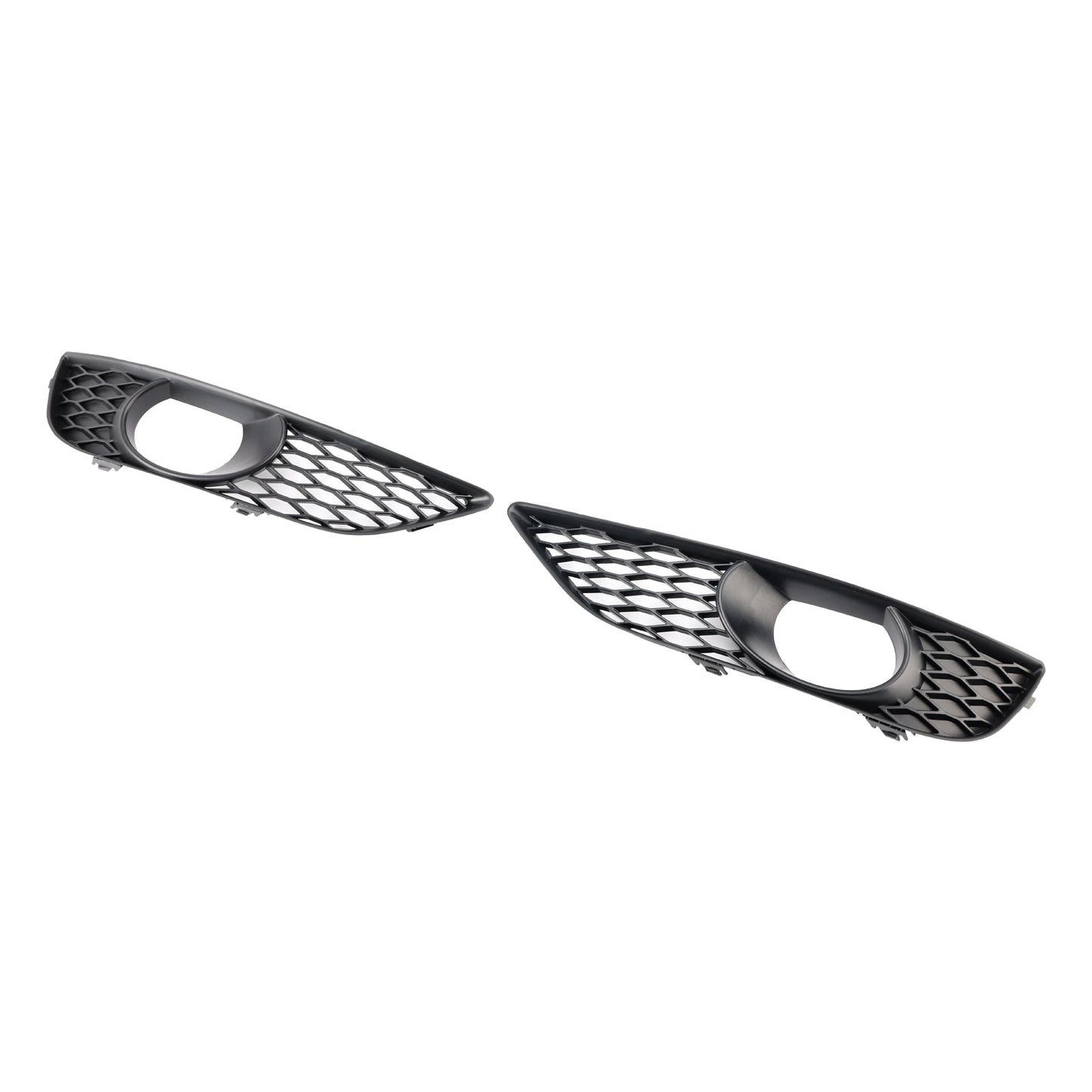 2010-2015 2PCS Front Bumper Fog Light Grill Lamp Cover Fit Audi Q7 Sportback