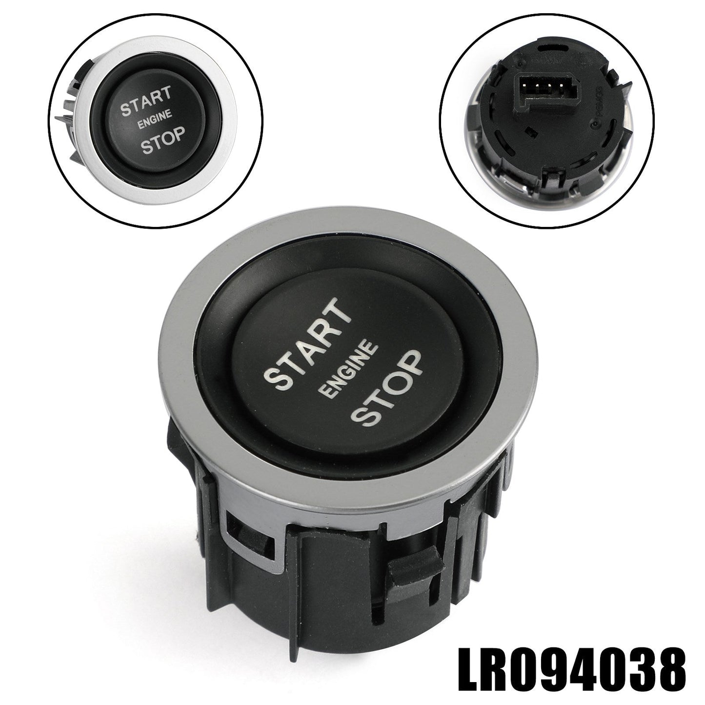 Couvercle de commutateur de bouton poussoir de démarrage et d'arrêt du moteur LR094038 pour Land Rover SPORT