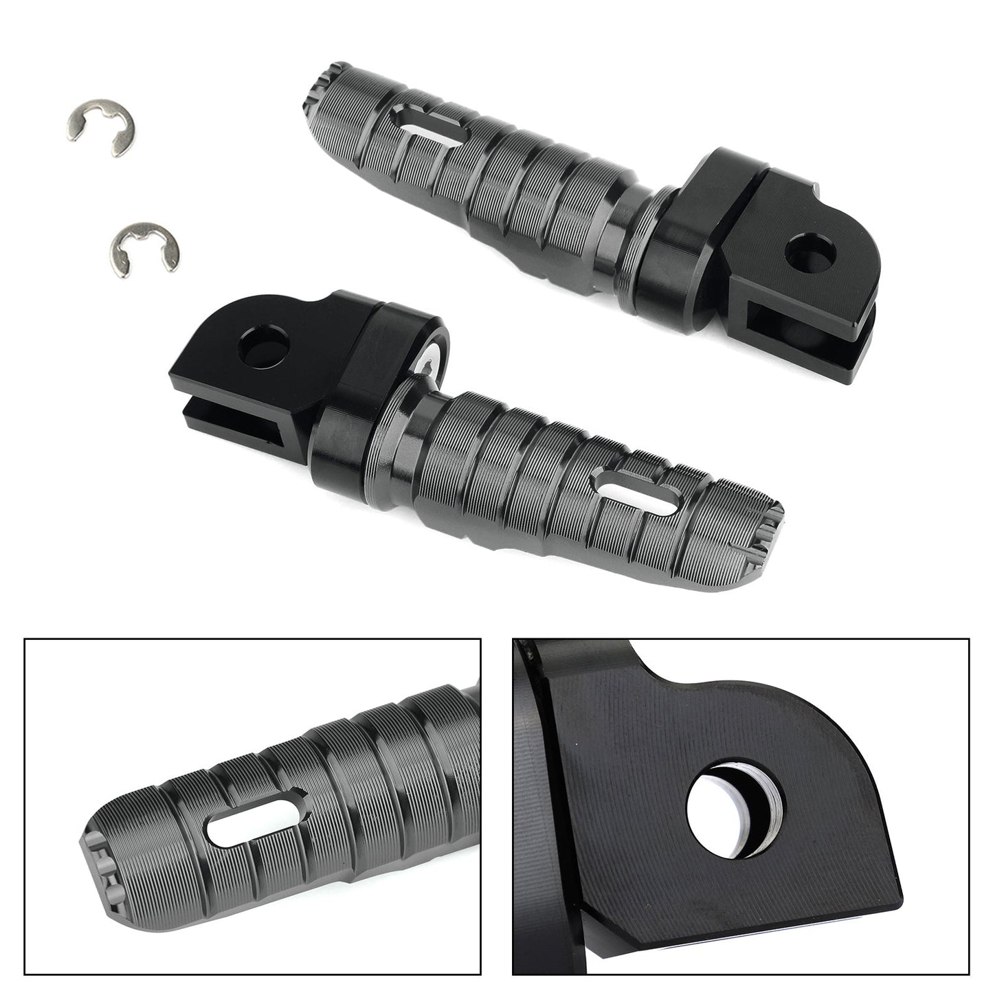 Repose-pieds avant en titane pour YAMAHA FZ-07, FZ-09, FJ-09, FZ-10, XSR 700, 900, FZ8