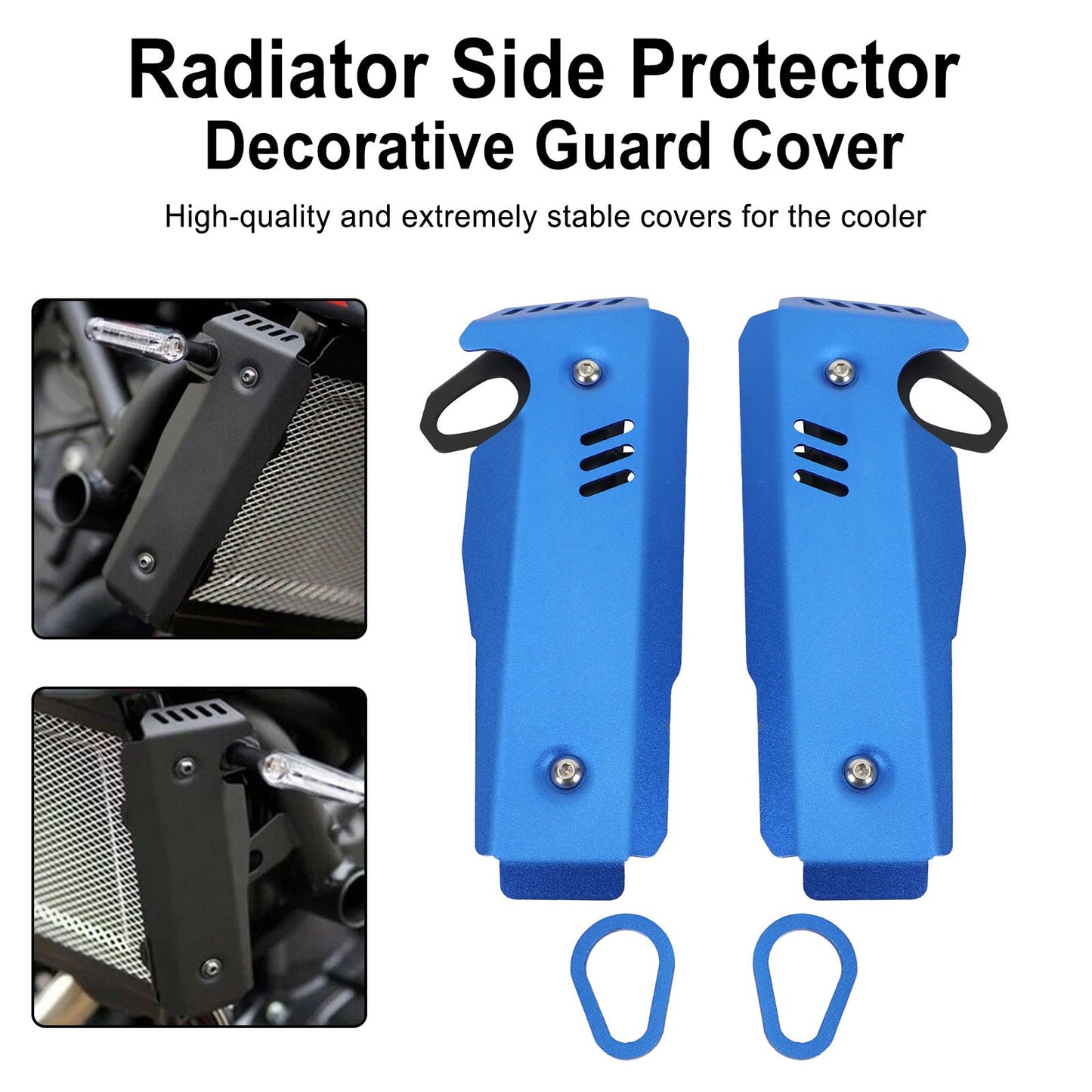 Protection latérale de radiateur pour Yamaha MT-07 FZ-07 2021-2022