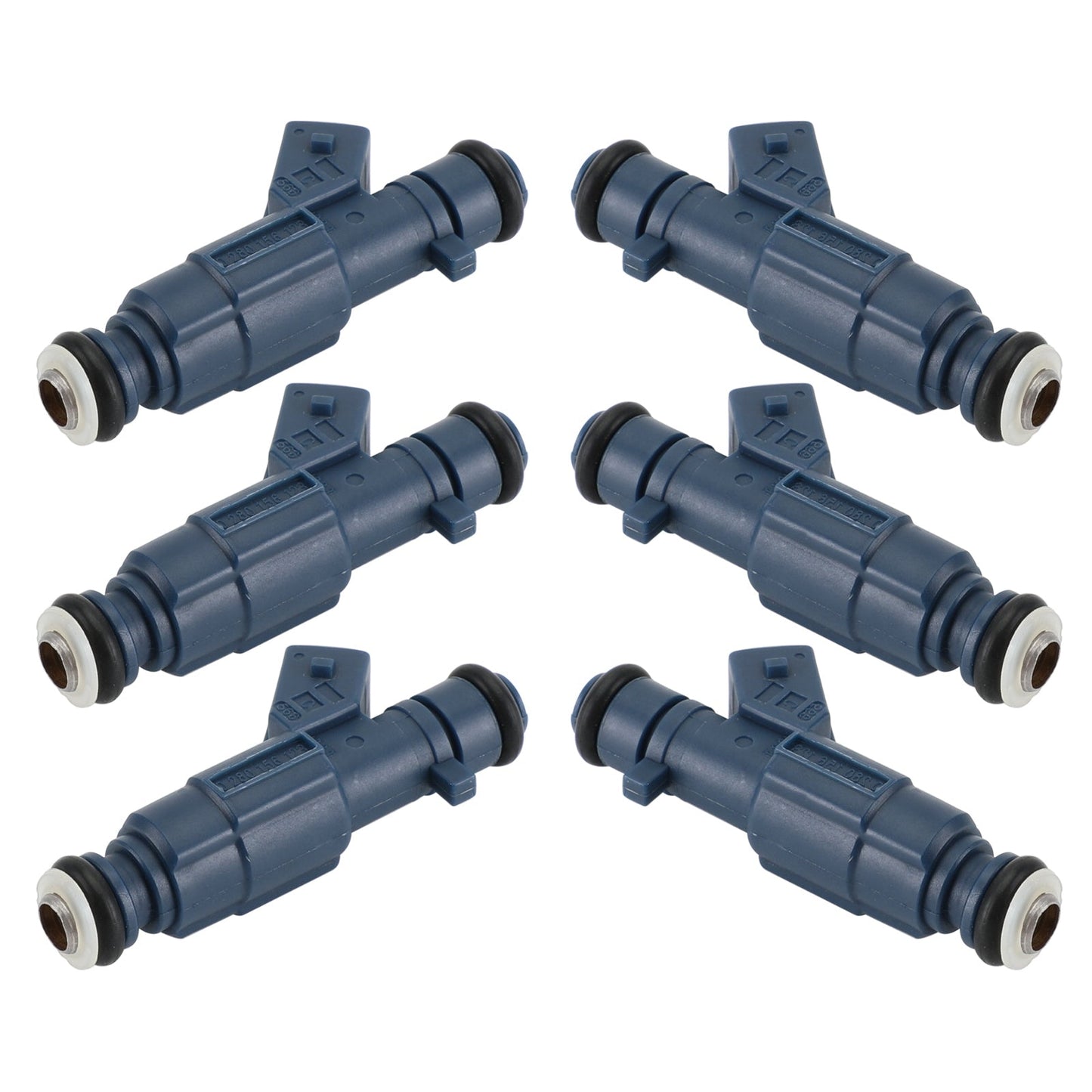 Lot de 6 injecteurs de carburant pour Ford BA BF Falcon XT Fairlaine XR6 Territory 0280156123