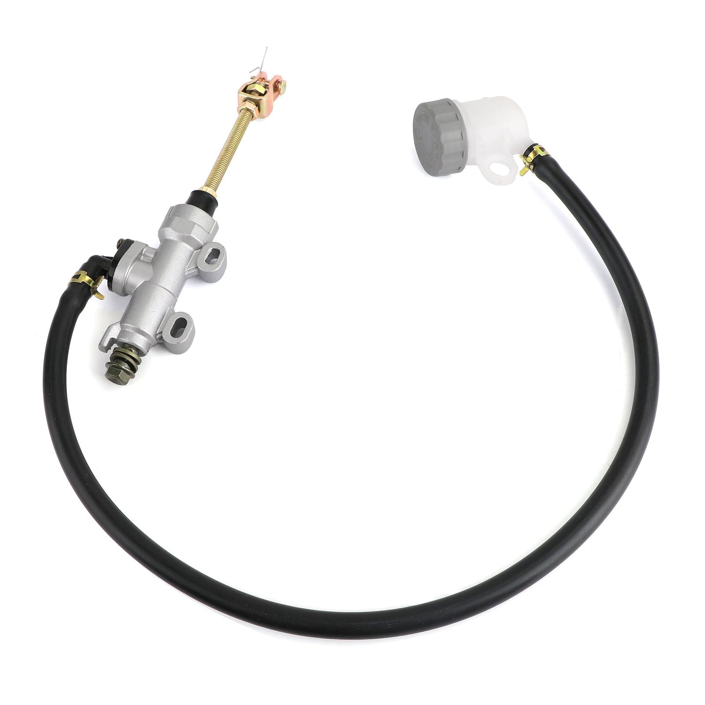 Maître-cylindre de frein arrière Suzuki, compatible avec LTA500F, LTF500F, Vinson 500 2003-2007, argent