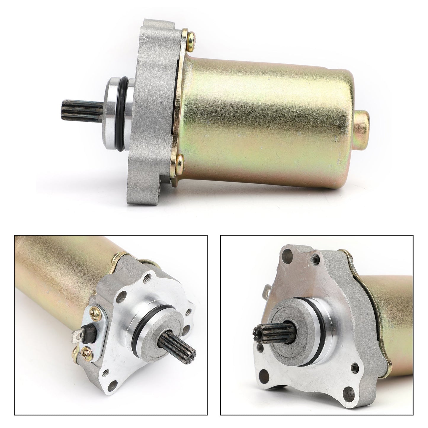 Démarreur électrique pour moteur Kawasaki KLX110, KLX110L, Z125 Pro, BR125, 21163-0777, 21163-0049, 10-20