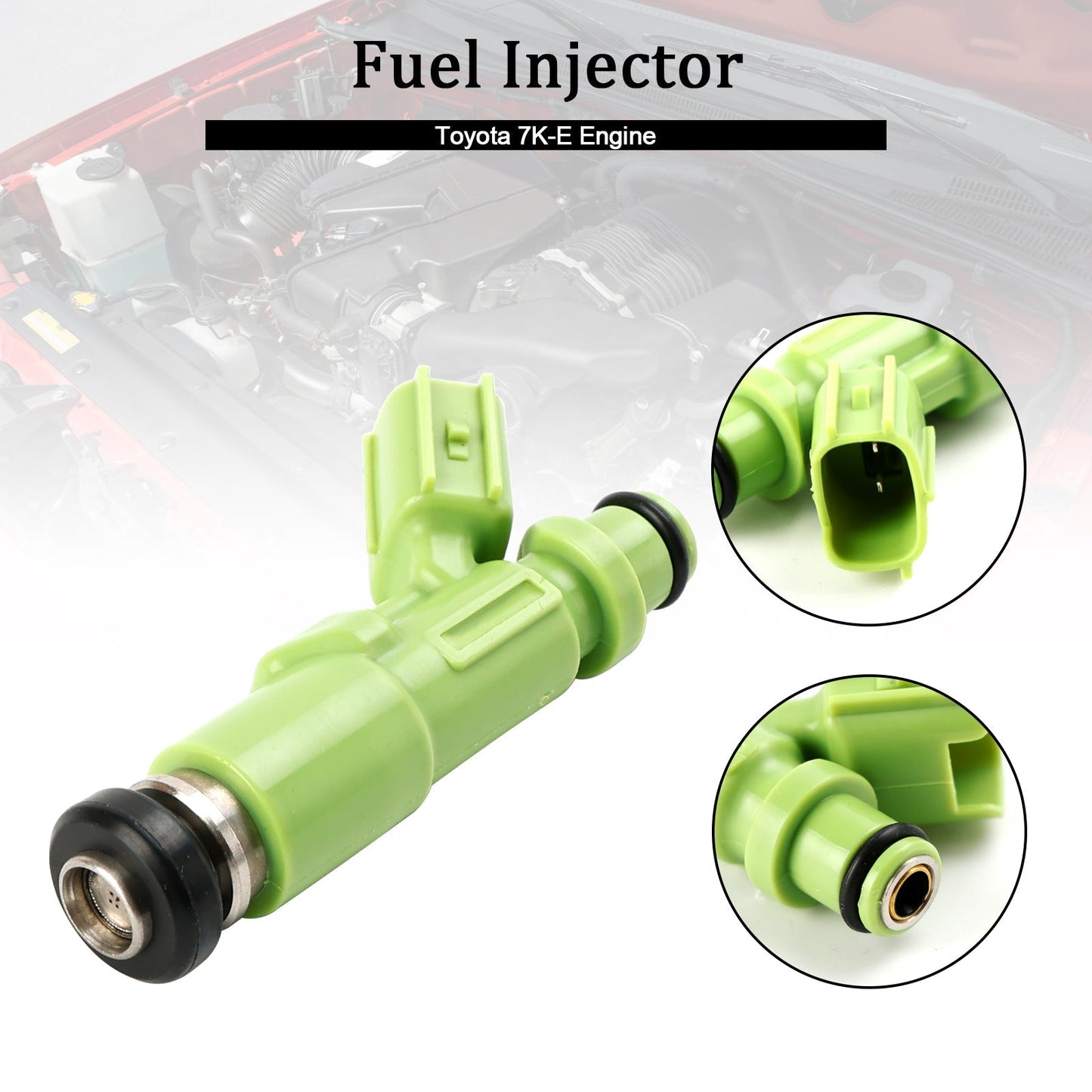 Injecteur de carburant de moteur de Toyota 7K-E 23250-13030 23209-13030