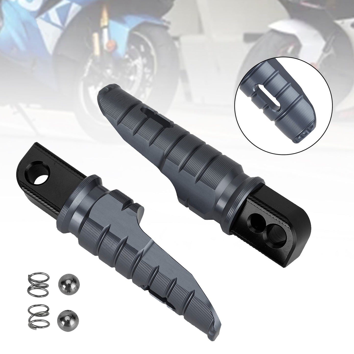 Repose-pieds arrière pour Suzuki GSX-S125/150 GSX-R125/150 GW250 2018-2022