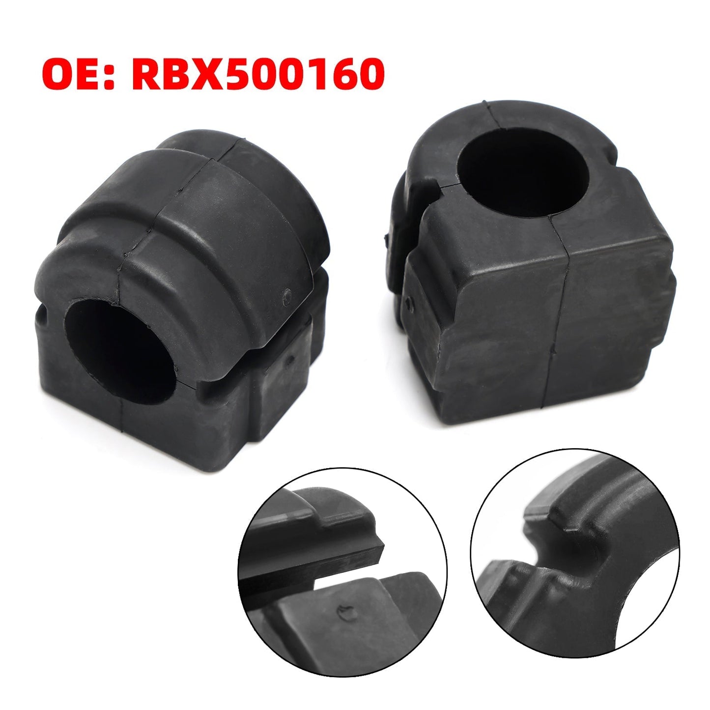 2002-2012 Tous les modèles Range Rover L322 2x bagues de barre stabilisatrice avant RBX500160