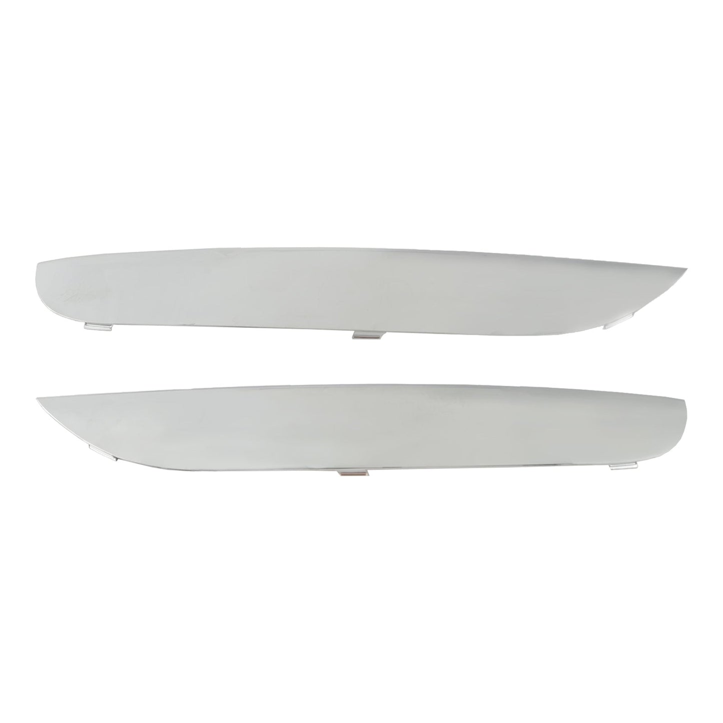 BMW Série 7 F01 F02 2009-2015 2 moulures de pare-chocs avant M Sport 51118047727 51118047728