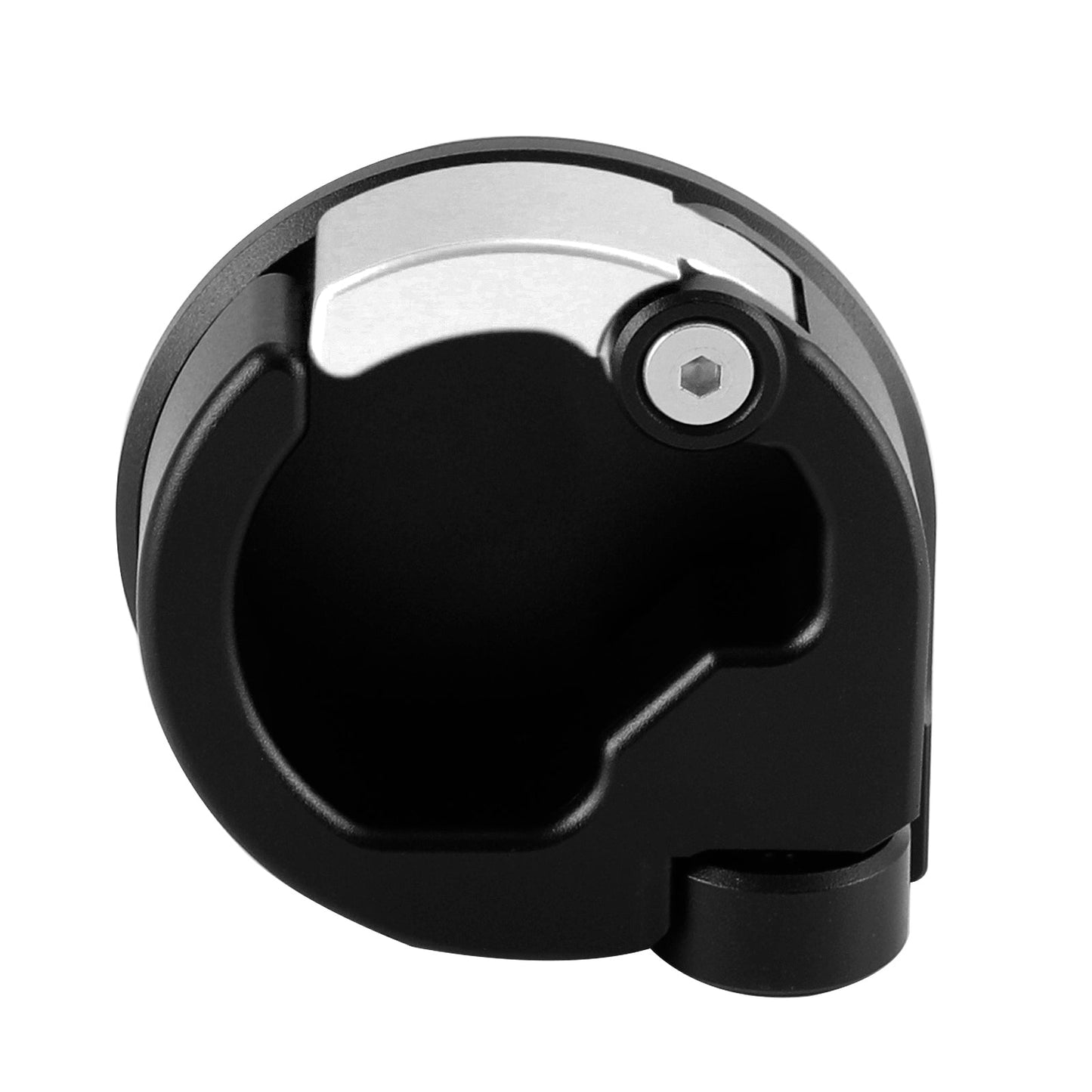 Gancho CNC para casco y portabotellas, compatible con Piaggio Vespa GTS 300 GTV, color plateado