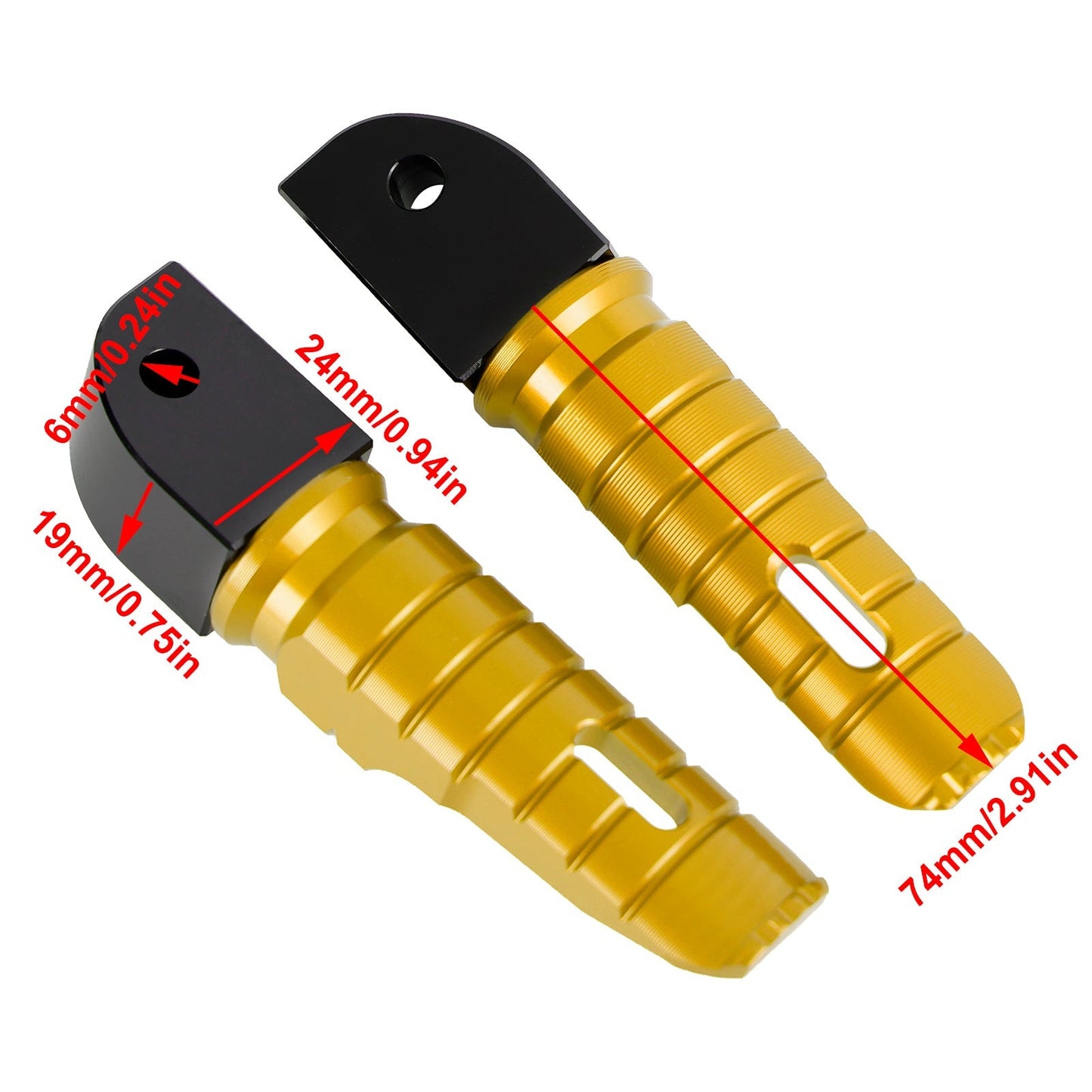 Repose-pieds arrière pour VOGE 250RR 350AC 525AC 2022 300AC 500AC 21-22