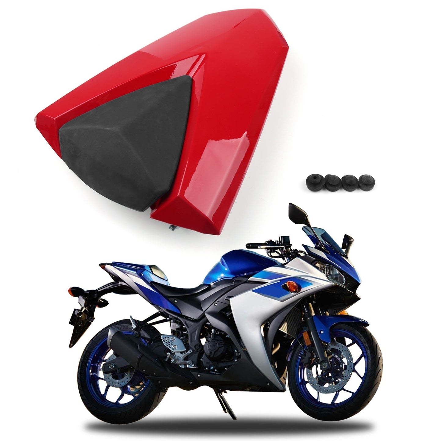 Capot de selle arrière ABS pour Yamaha YZF R25 15-21, YZF R3 13-23 et MT-03 2014