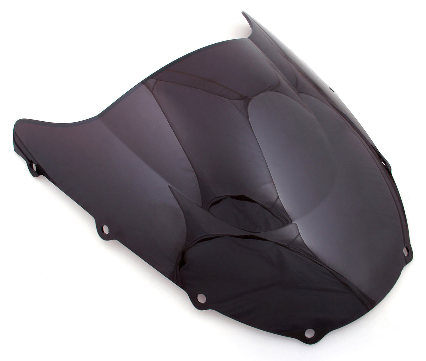 Pare-brise double bulle pour Kawasaki ZX9R ZX 9R ZX9-R 98-99 Noir