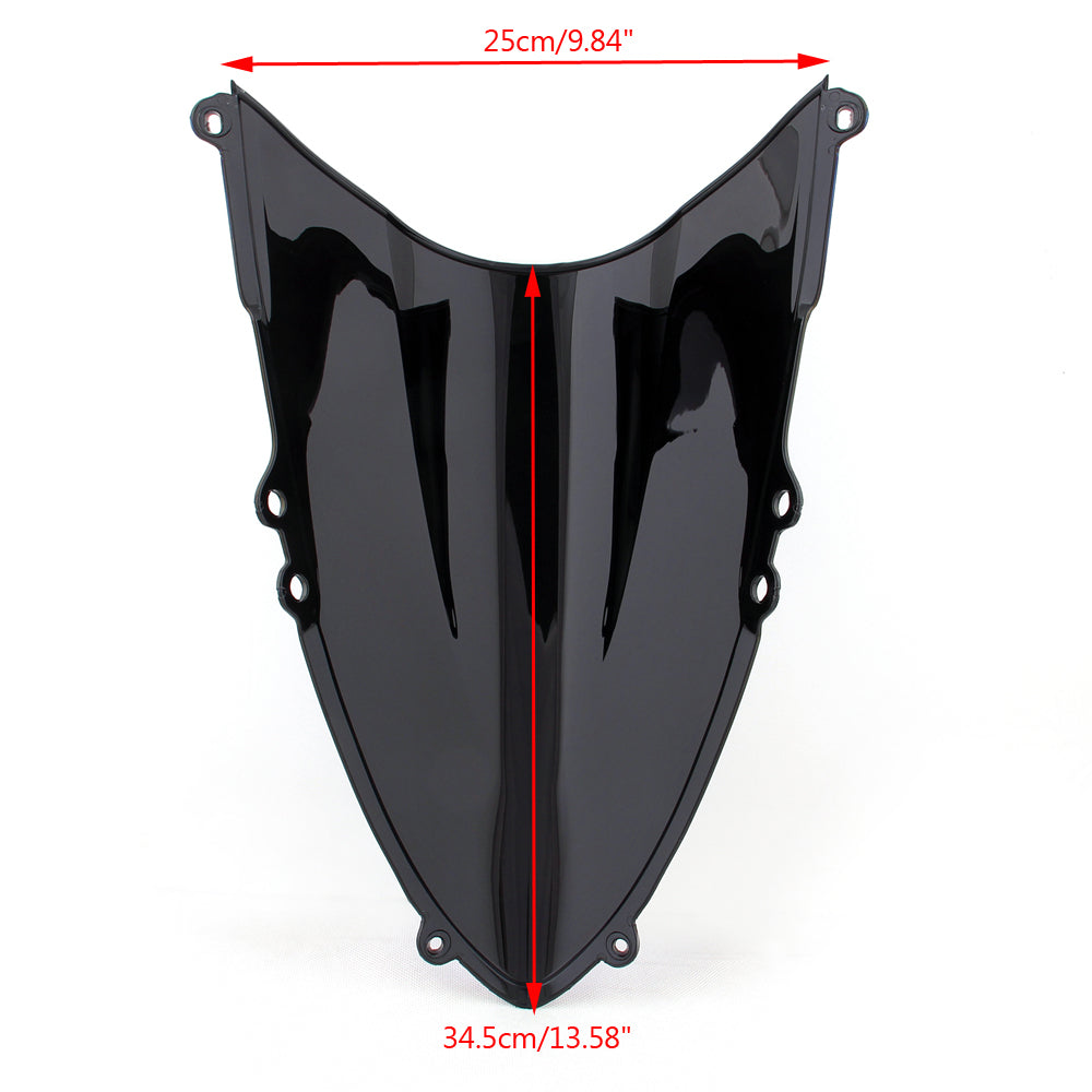 Pare-brise noir pour Ducati Panigale 899/1199/1199R/1199S 2011-2017