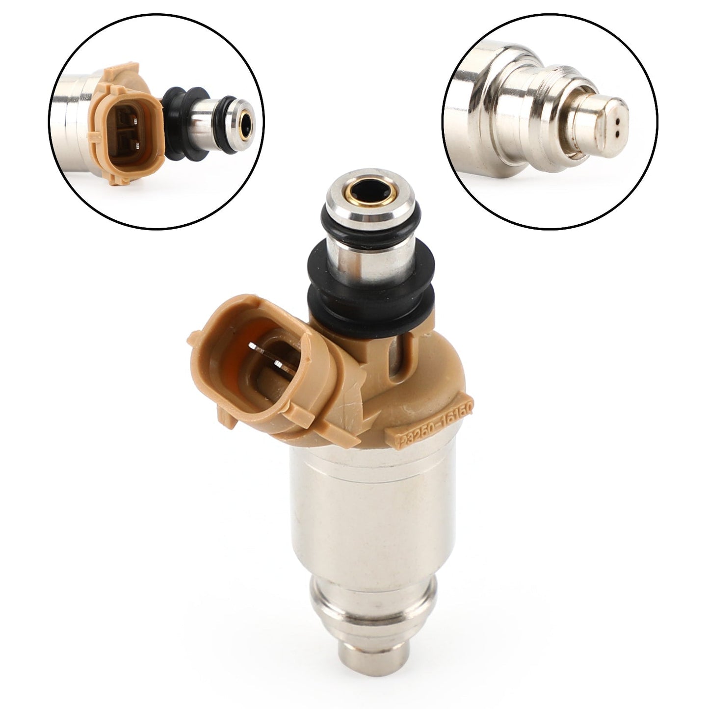 1 inyector de combustible 23250-16150 compatible con Toyota Corolla Geo Prizm 1.6L 1993-1997