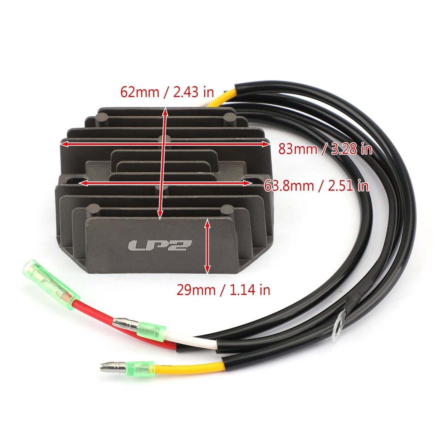 Tohatsu 10hp 15hp 20hp Hors-bord 3BJ-76060-0 3BJ-76060-1 879147T62 Redresseur pour