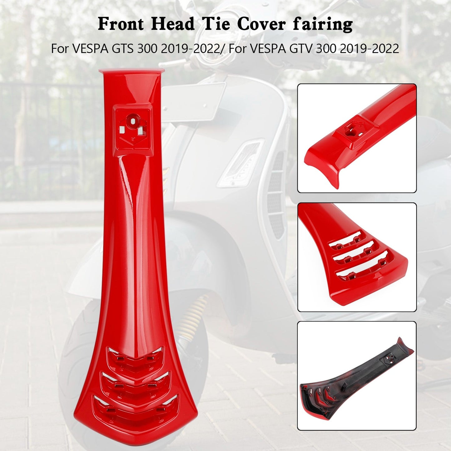 Couvre-culasse de klaxon de direction pour Vespa GTS300 GTV300 2019-2022
