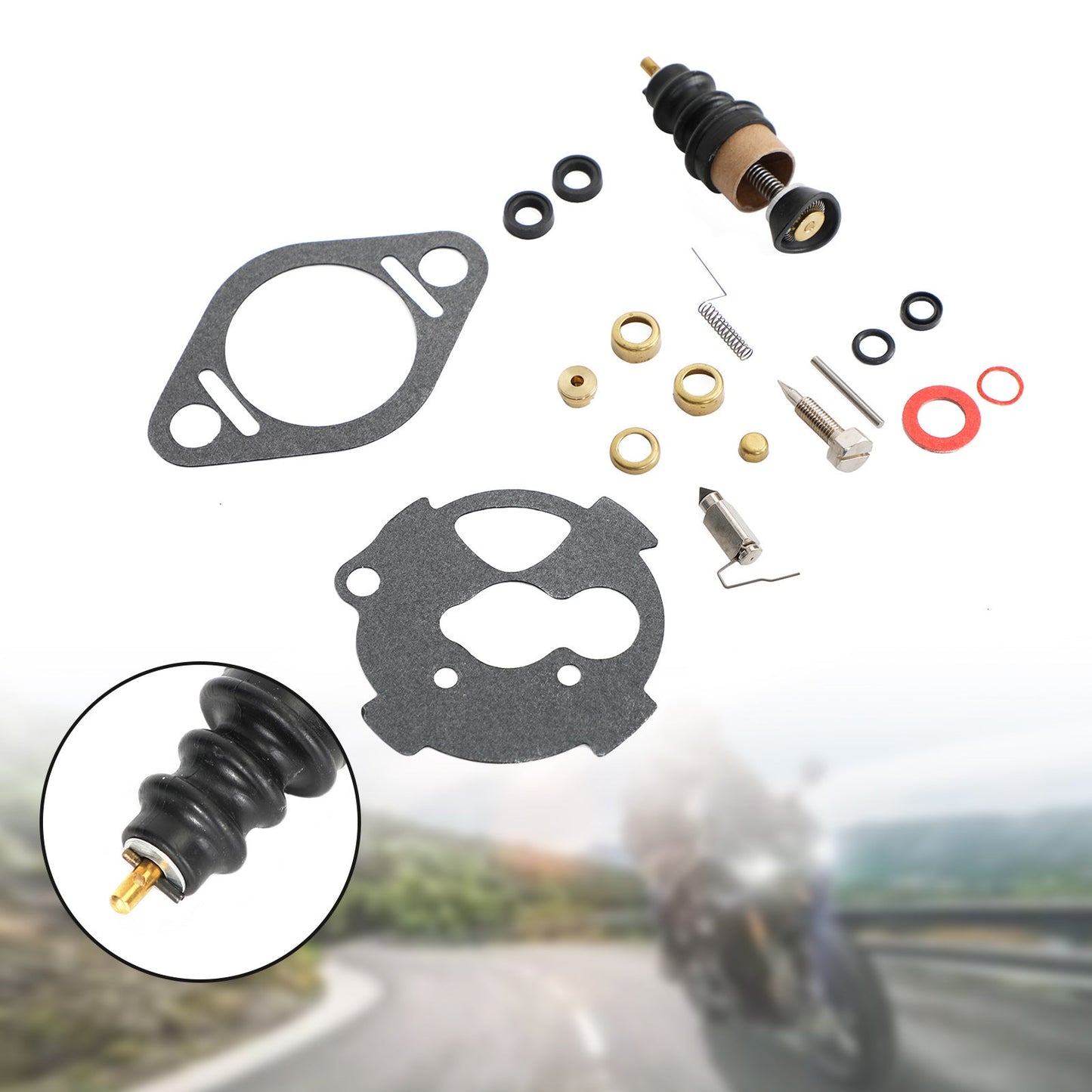 Kit de reconstruction de carburateur pour modèles FL FX XL 36 mm, 38 mm et 40 mm d'avant 1976 (27132-71)