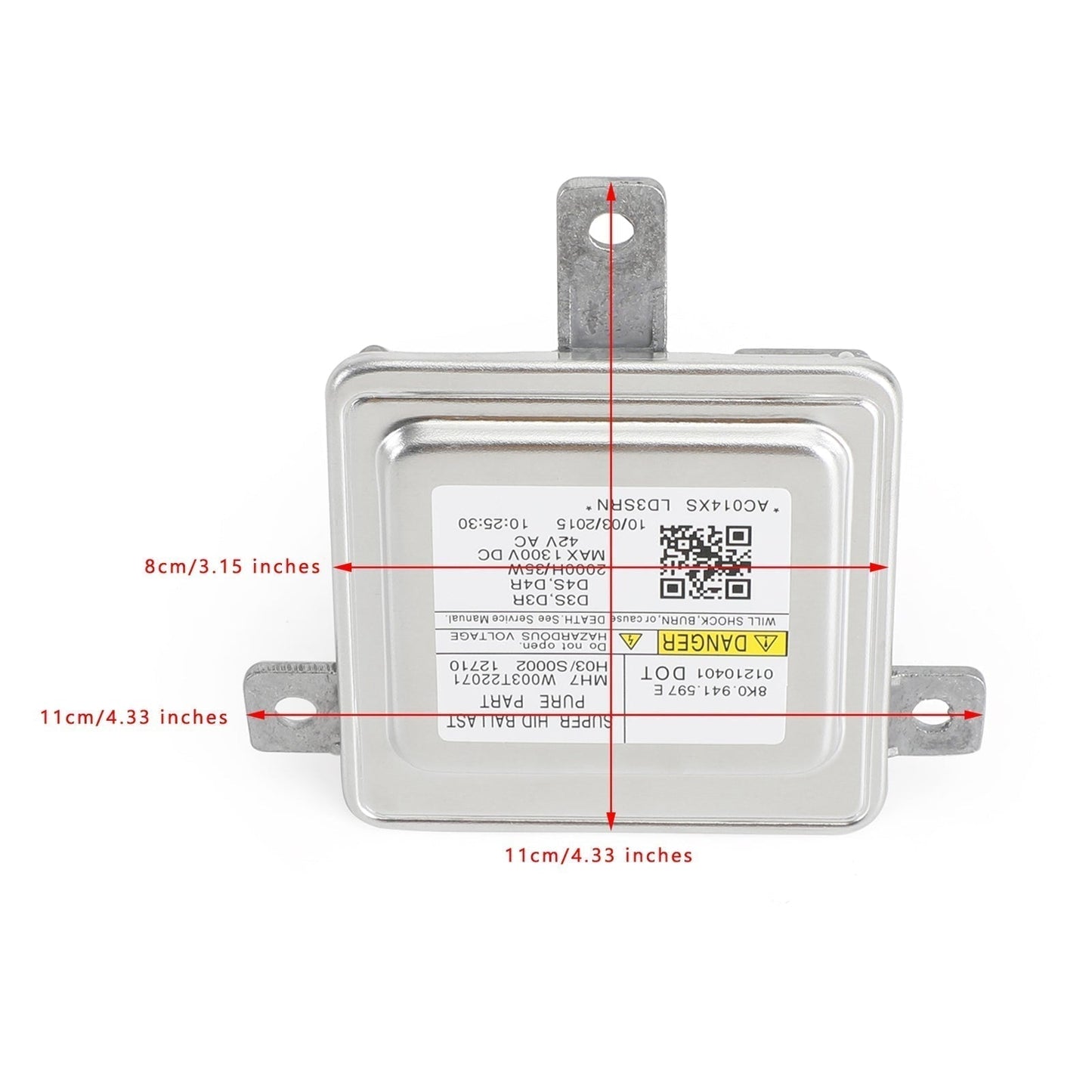 Unité de commande de ballast de phare au xénon HID pour Audi A5 S5 RS5 2008-2016 8K0941597E 8K0941597