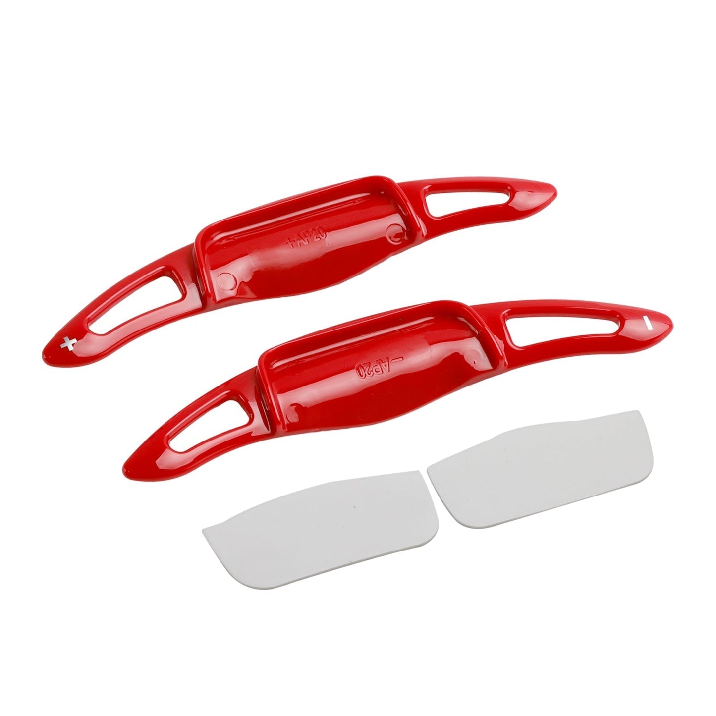 2019-2022 Toyota RAV4 Avalon 2Pcs Red Steering Wheel Paddle Shifter Extension
