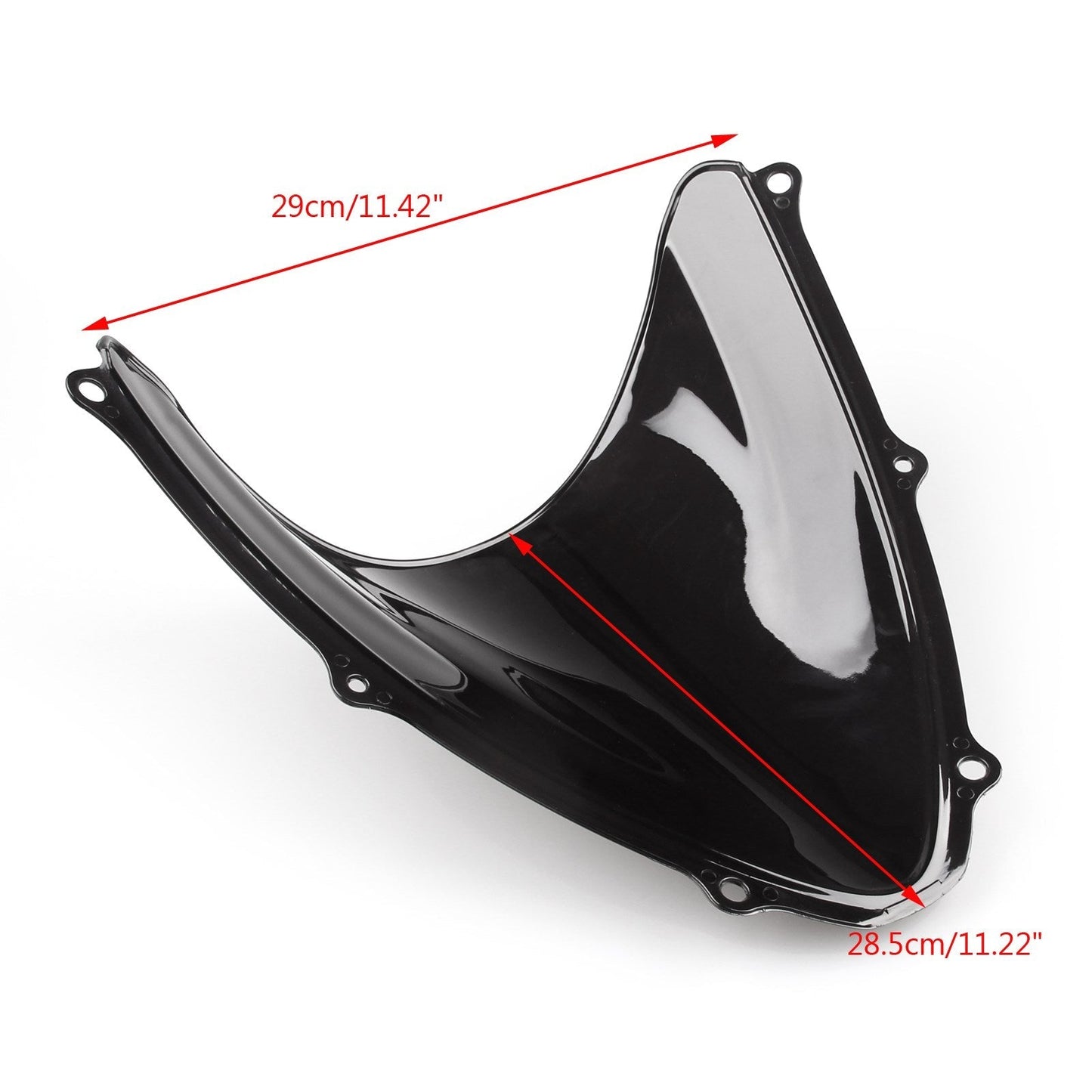 Pare-brise double bulle pour Suzuki GSXR 600/750 2006-2007 K6