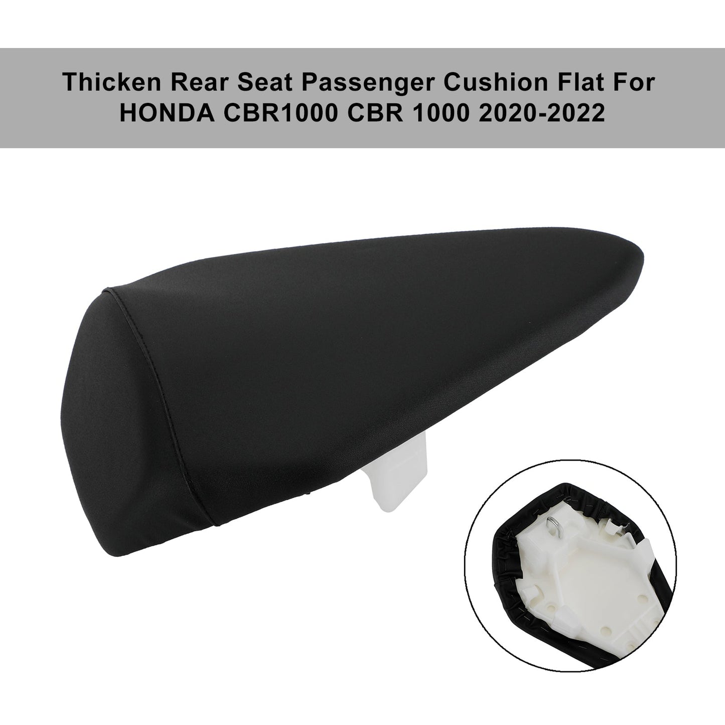 Asiento trasero de pasajero plano para Honda CBR1000 CBR 1000 20-22 21 rojo