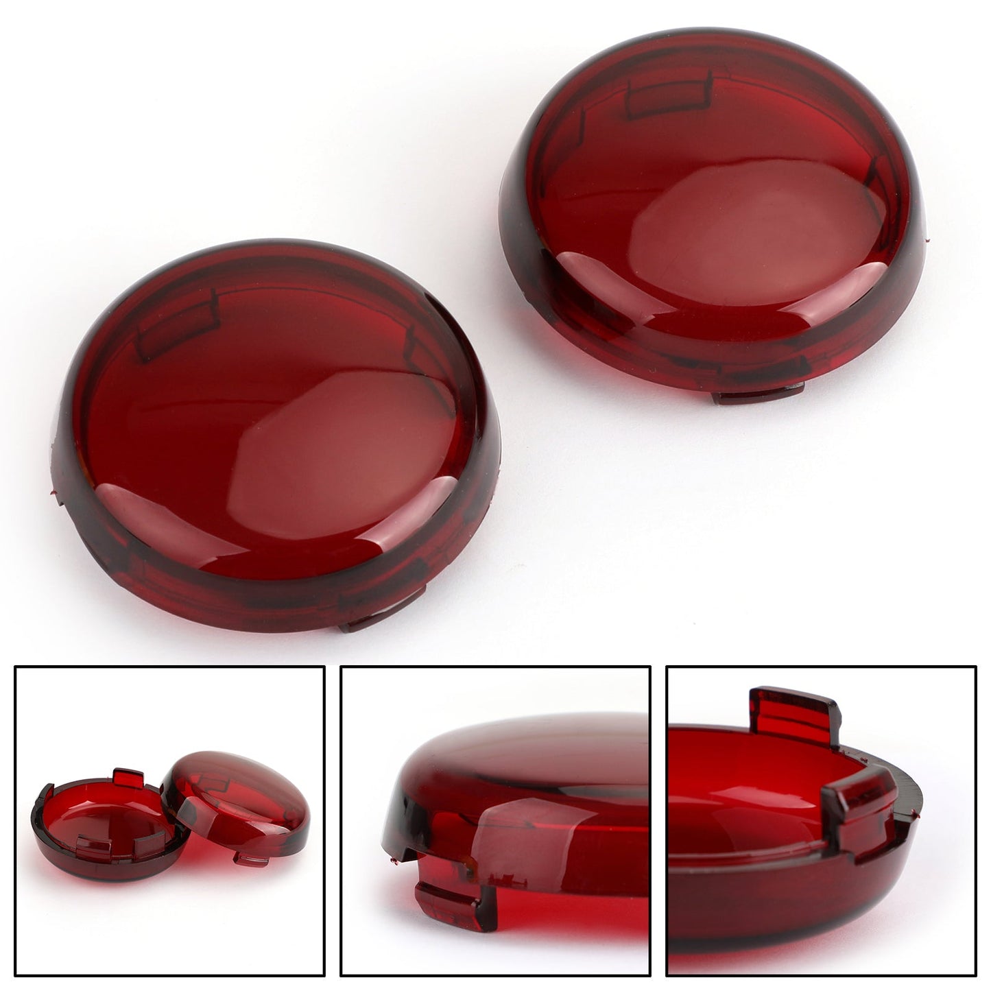Plastic Turn Signal Light Lens For Cover For Harley Electra Glide Heritage Softail Assosary
