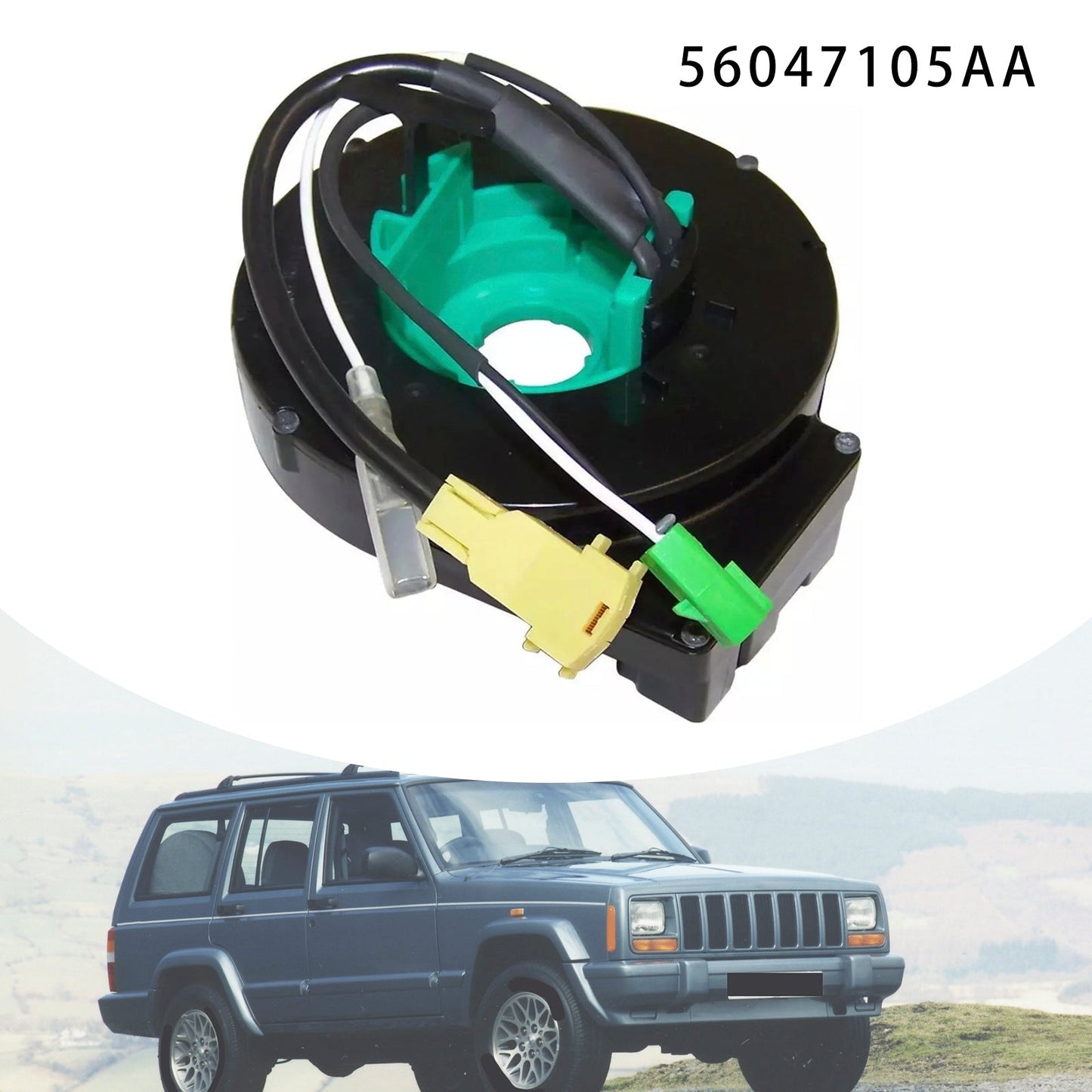 Muelle de reloj para Jeep Cherokee XJ 1997-2001 CON CONTROL DE CRUCERO 56047105AA 56009071