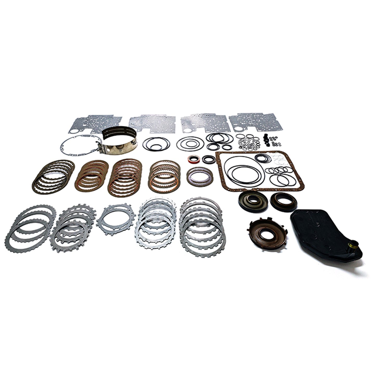 Kit de reconstruction de transmission Super Master (2004 et plus) avec aciers et pistons 4L60E W74008GAP