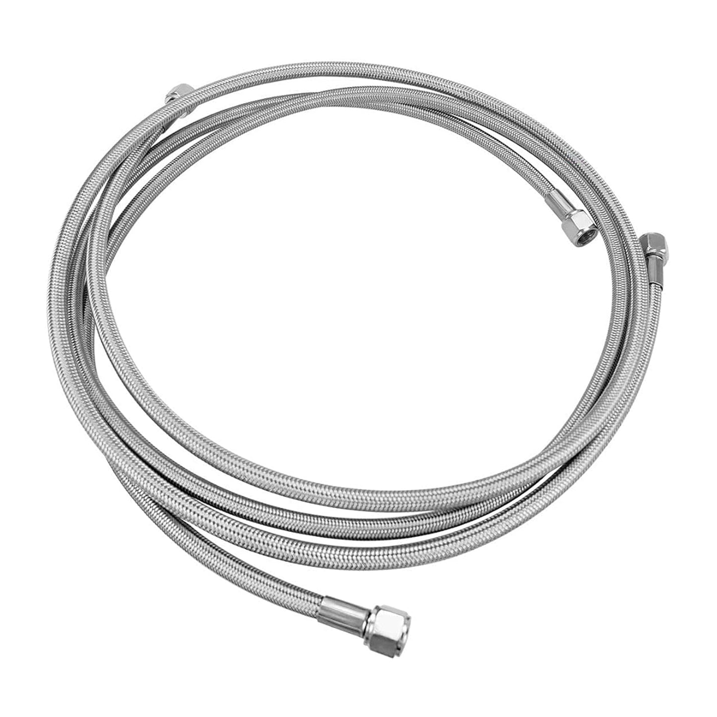 Tuyau de refroidissement de transmission tressé en acier inoxydable de 70 pouces pour turbocompresseur 700R4-4L60-4L60E-4L65E
