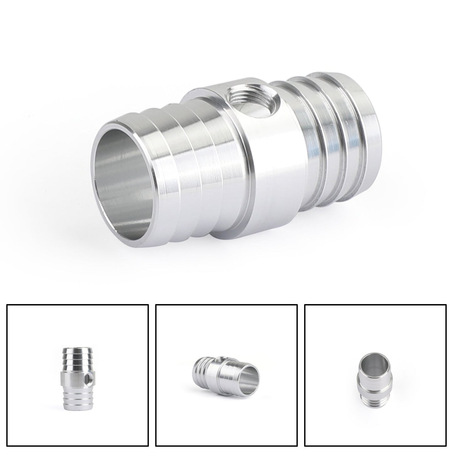 Tuyau de 1" avec adaptateur de port de vapeur NPT 1/8" pour radiateur supérieur LS Swap, liquide de refroidissement