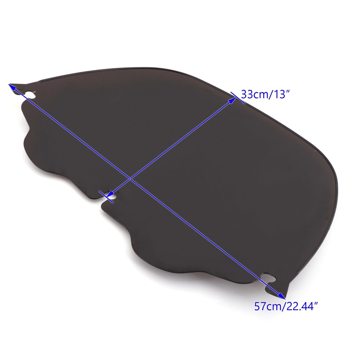 13" Windshield For Harley Touring Street Glide Ultra Classic Trike 1996-2013 New