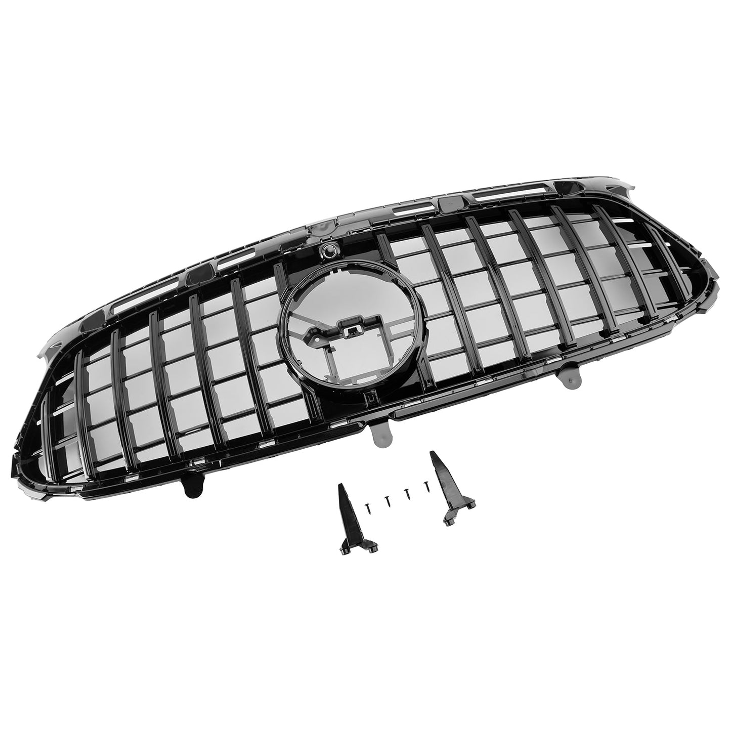 2020-2023 Mercedes Benz GLA-Class H247 GLA250 AMG Line GTR Grill Front Bumper Replacement Black Grille