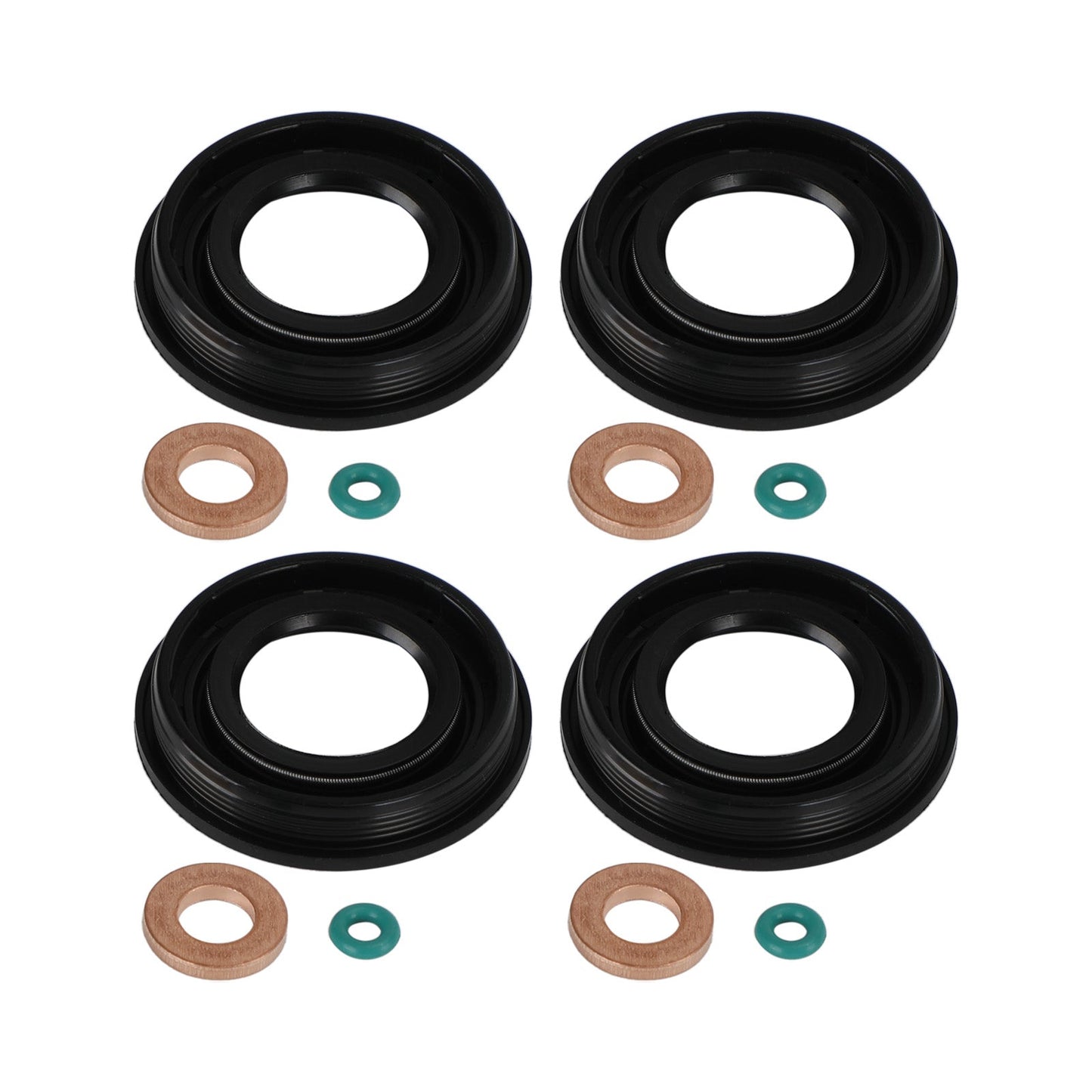 4PCS 1372494 71794621 Joints d'injecteur pour Ford Transit MK3 MK6 MK7 2.0 2.2 2.4 TDCI TDDI