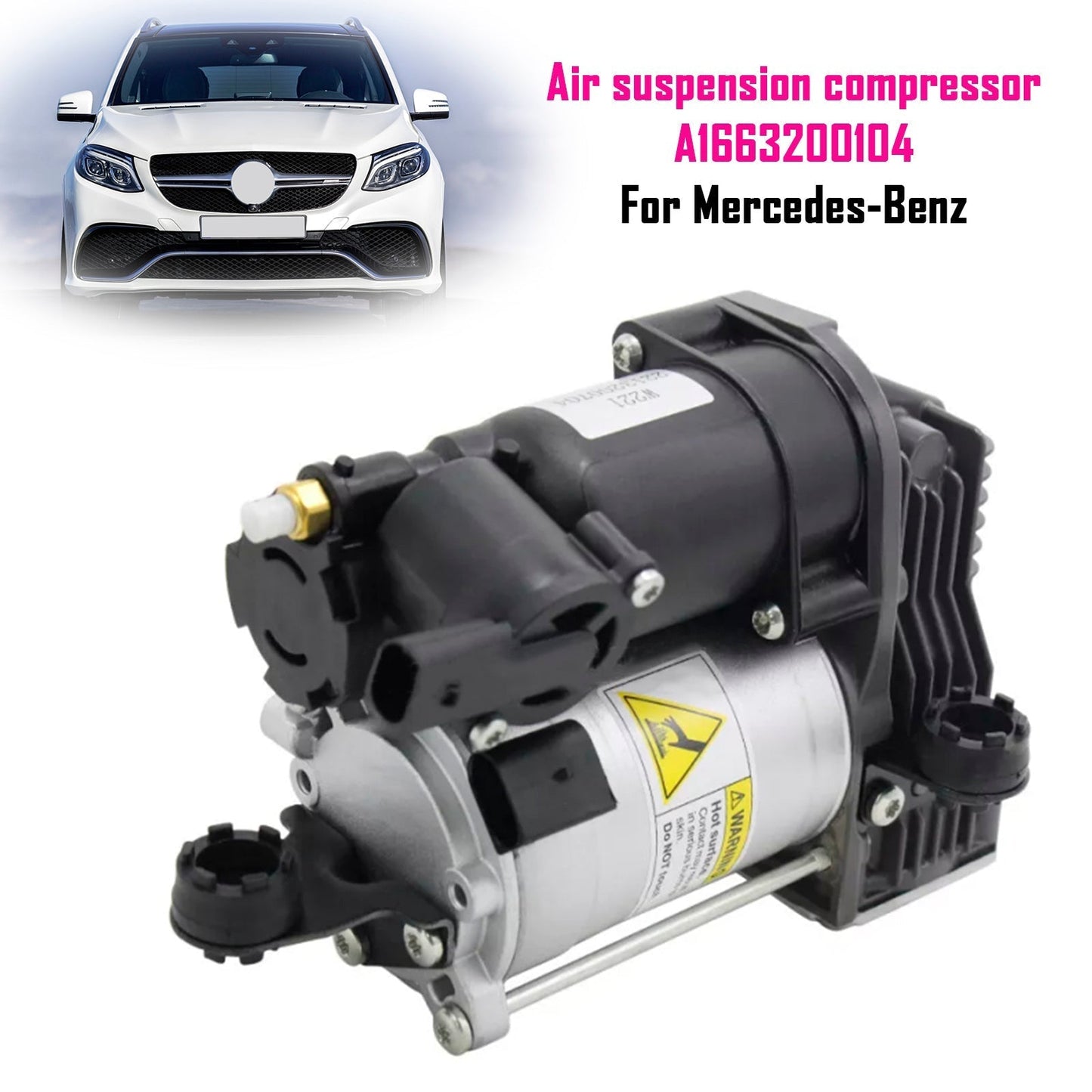 Compresor de suspensión neumática A1663200104 para Mercedes Benz ML GL W166 X166 2013-2016