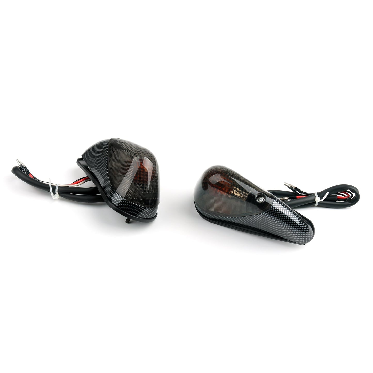 Kawasaki Front Turn Signals Fit For Kawasaki Ninja EX 250 1988-2007 Smoke Assosary