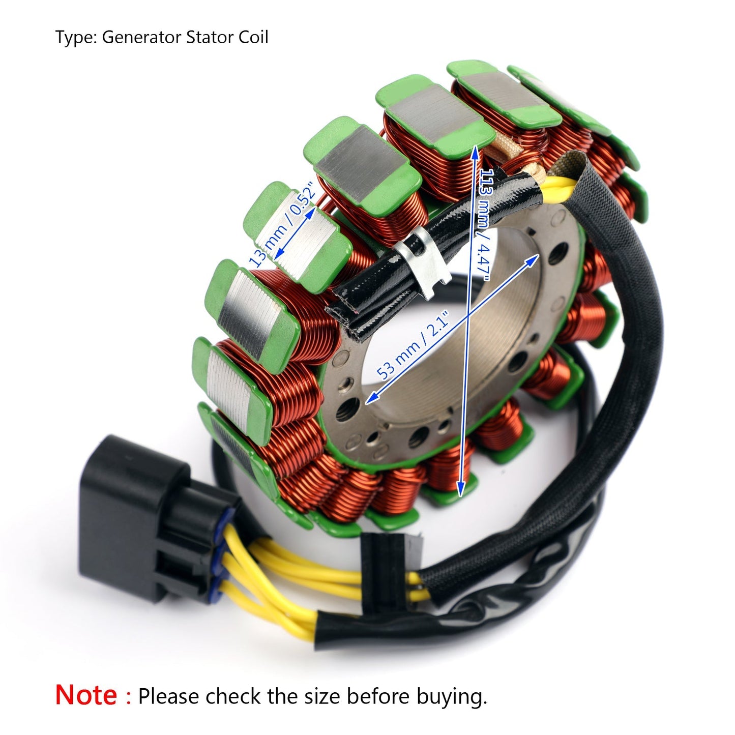 Générateur de stator pour Ducati Diavel 1200 AMG/Cromo/Carbon 2011-2013 26420141A