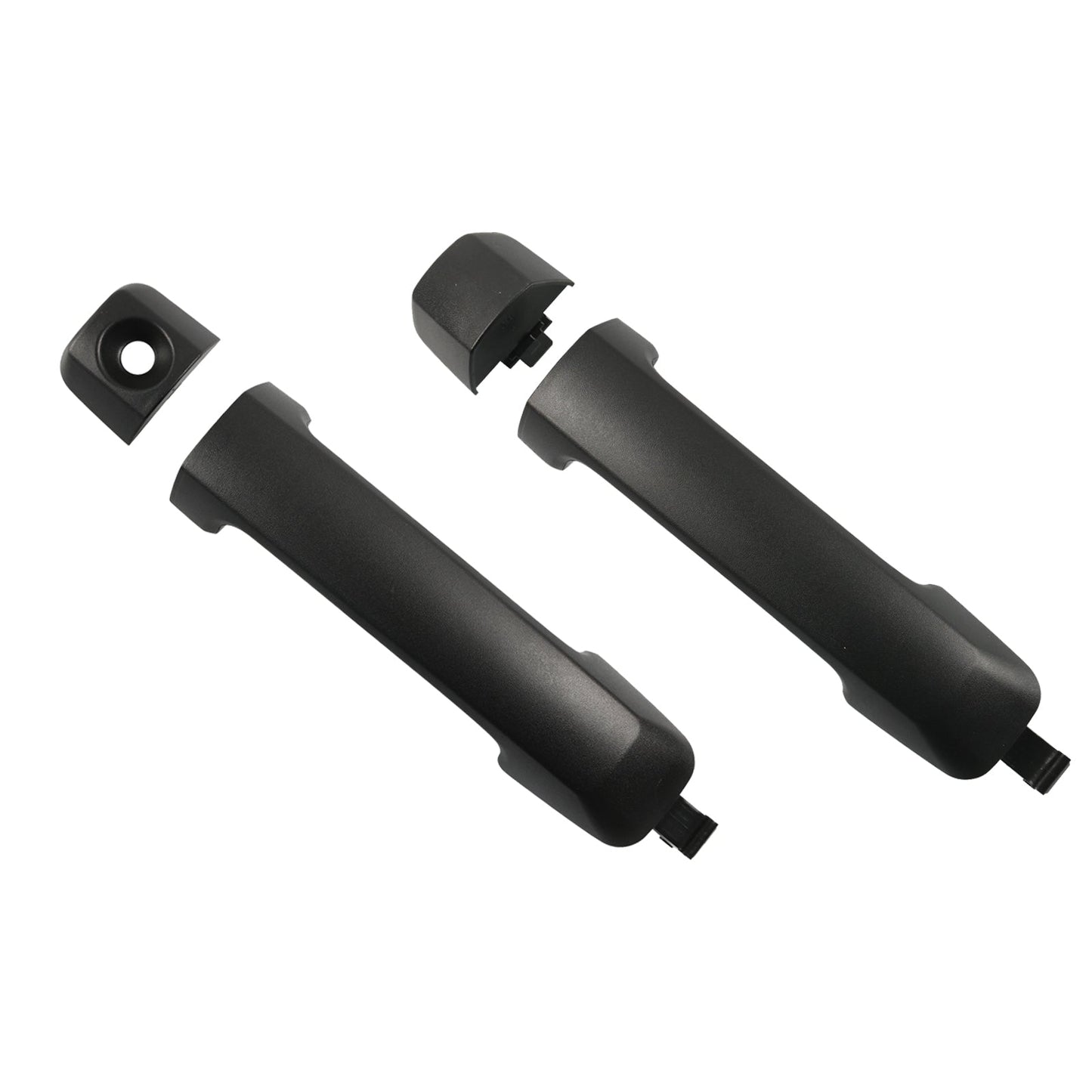 Poignées de porte extérieures noires pour Toyota Tundra 2007-2020 (69210-0C010 et 69217-0C010)