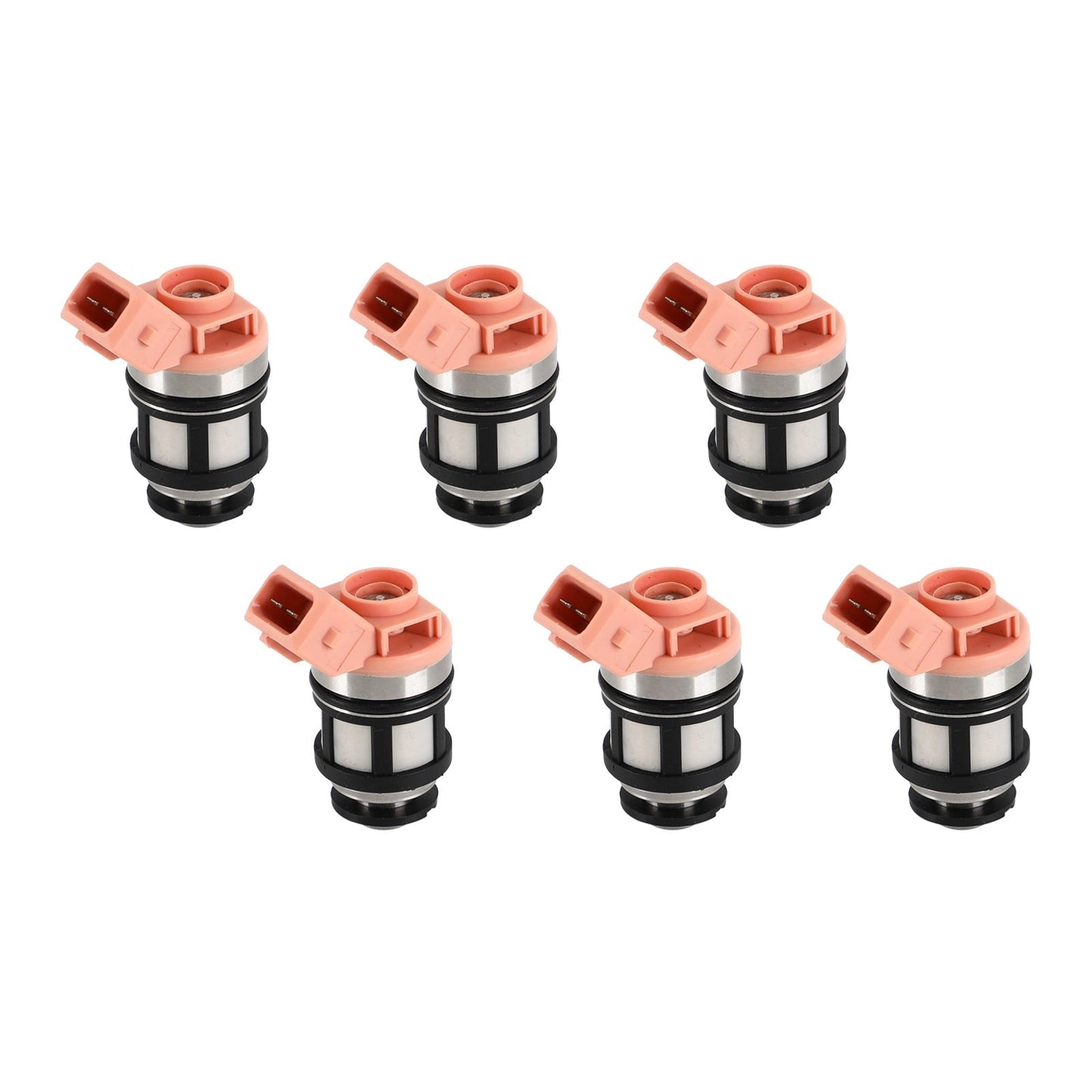 Inyector de combustible 16600-88G10 para Nissan D21 3.0 V6 (6 piezas, 1660088G00) (1993-1994)