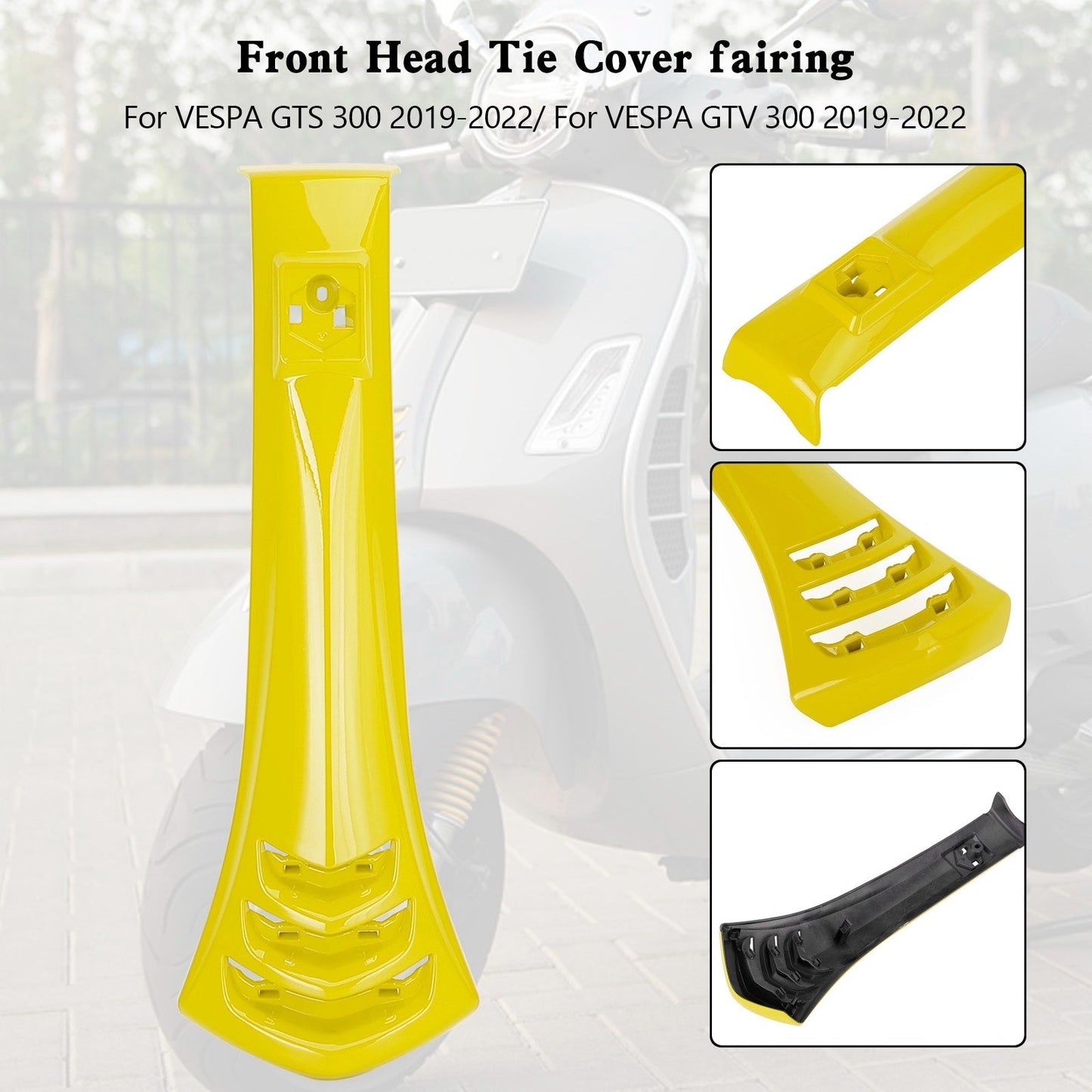 Couvre-culasse de klaxon de direction pour Vespa GTS300 GTV300 2019-2022
