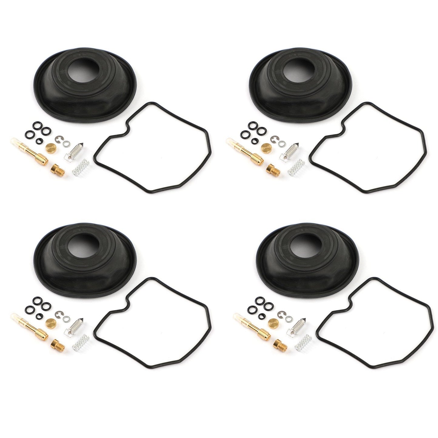Kit de réparation et de reconstruction de carburateur pour Suzuki GSF600S Bandit 1996-2003 (4 pièces)