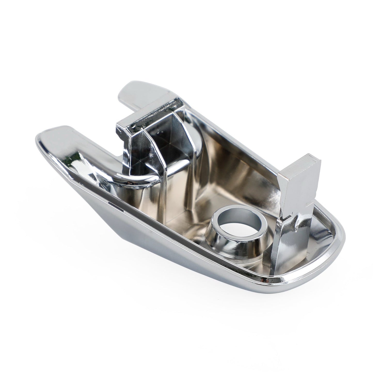 Capuchon de cylindre de serrure de poignée de porte extérieure avant conducteur chromé pour Ford Explorer BA1Z-78218A14-A 2011-2019