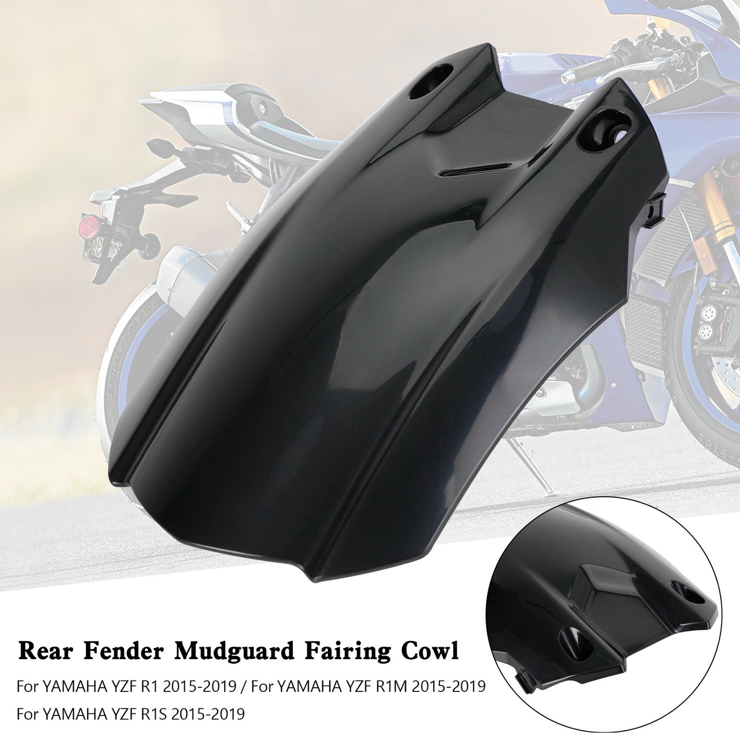 Carenado de guardabarros trasero para Yamaha YZF-R1 YZF R1M R1S 2015-2019