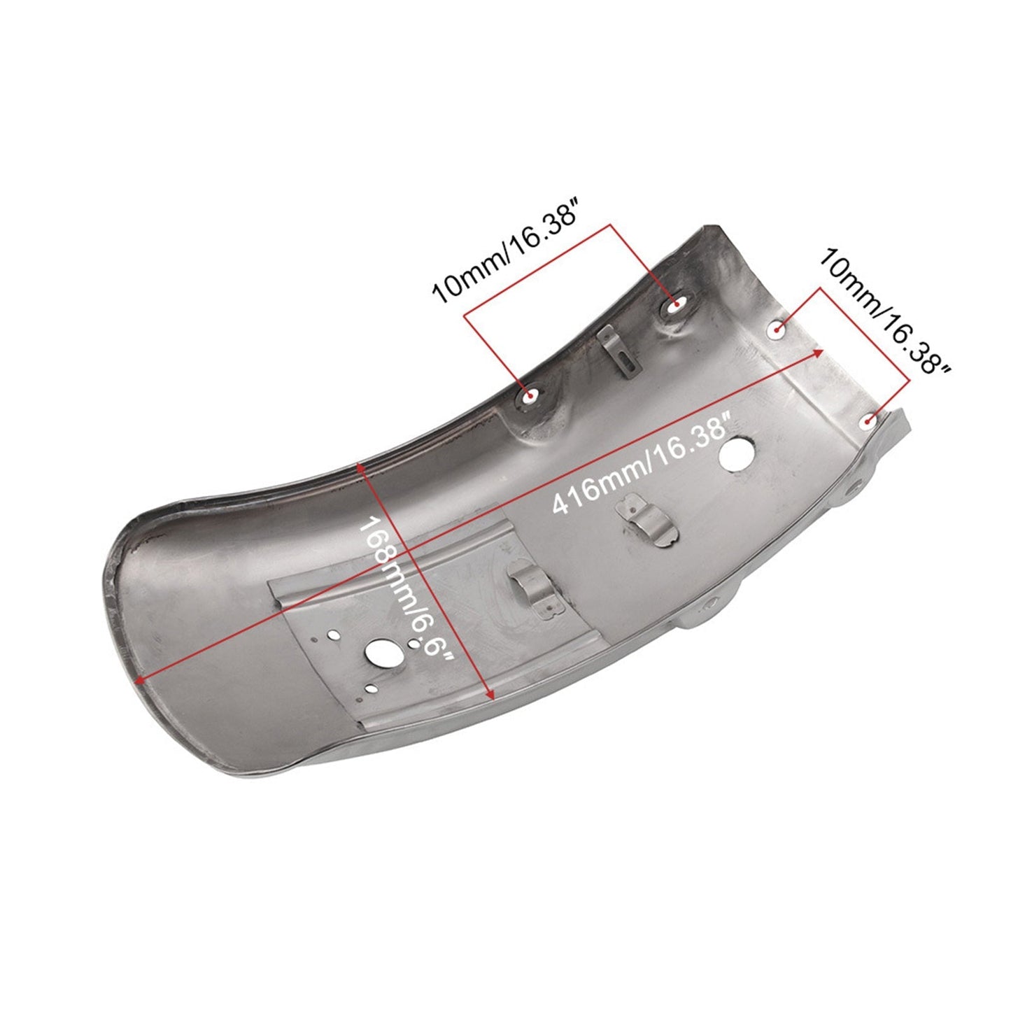 Motorcycle Motorbike Rear Hugger Fender Mudguard for For Suzuki GN125 GN250
