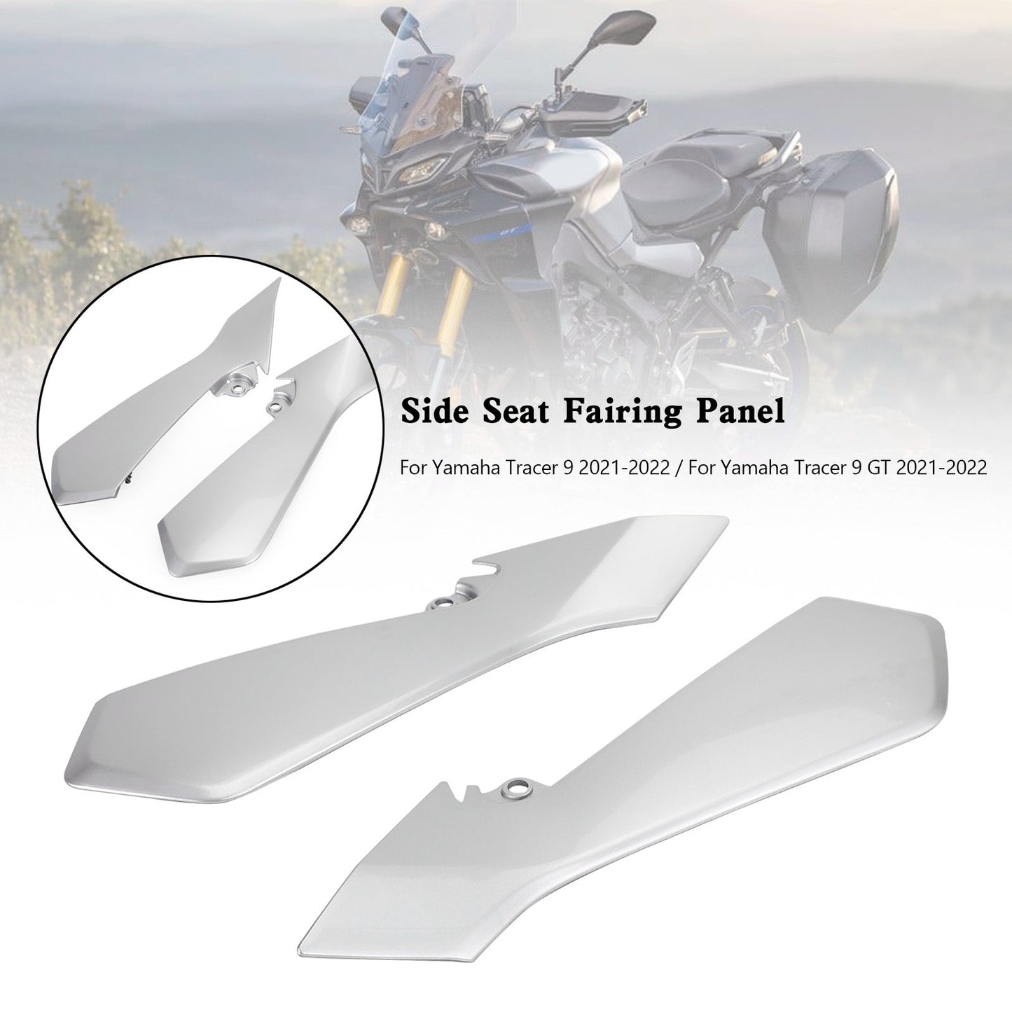 Capot de carénage de siège arrière latéral pour Yamaha Tracer 9 GT 2021-2022